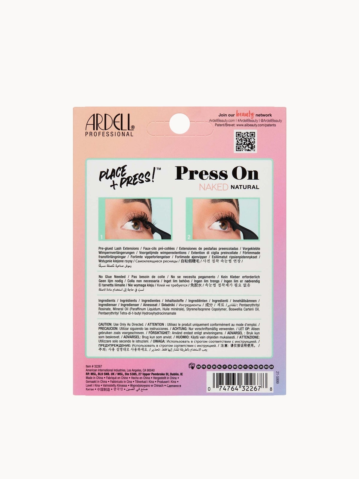 Ardell Naked Press-Ons Underlash Extensions - Natural 4