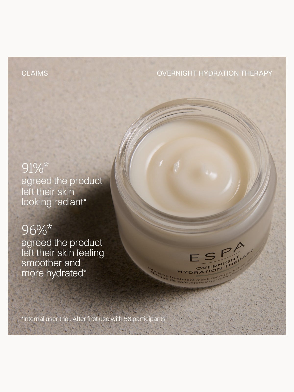 ESPA Overnight Hydration Therapy Cream 55ml 4
