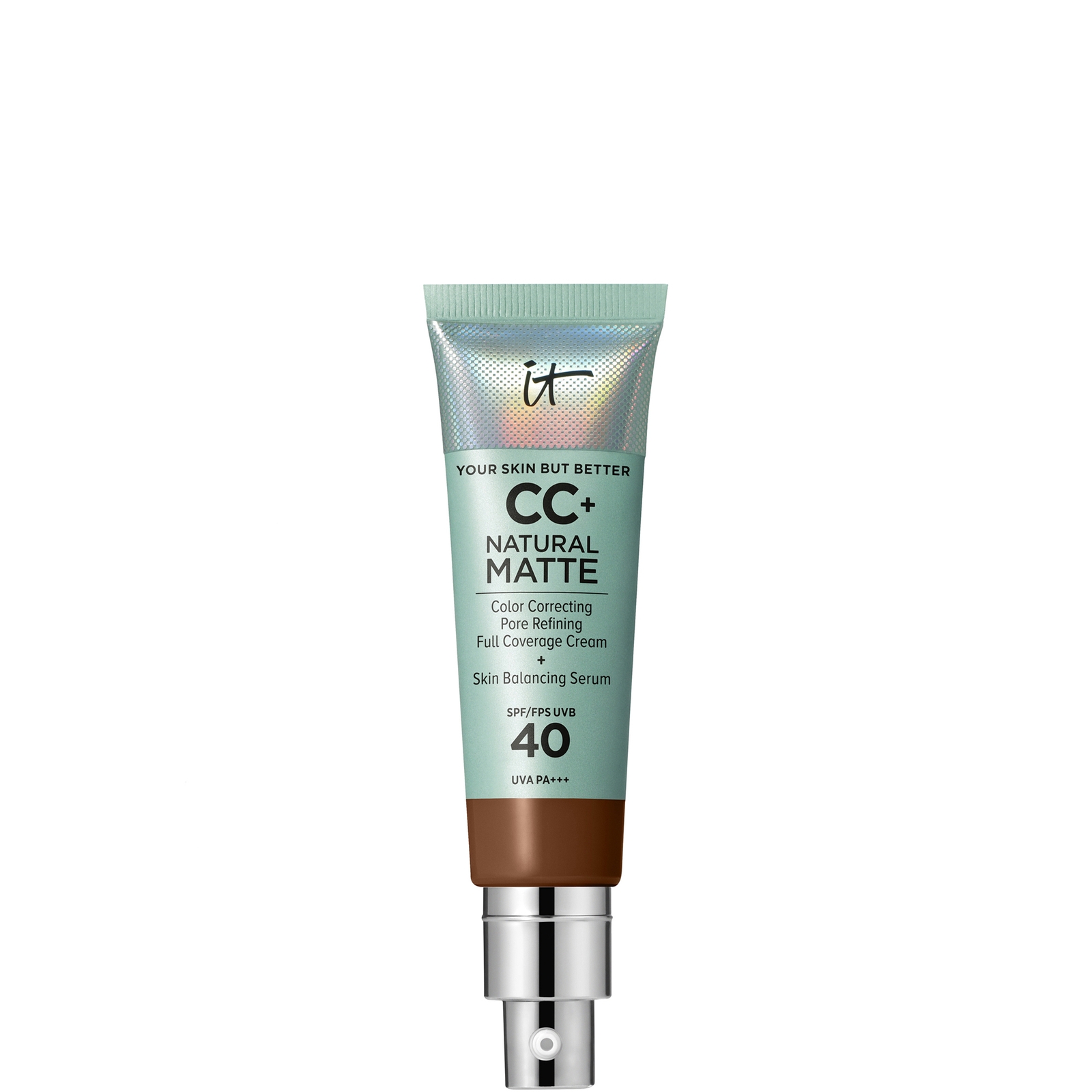 IT Cosmetics Your Skin But Better CC+ Natural Matte 32 ml (Various Shades) – Deep Bronze