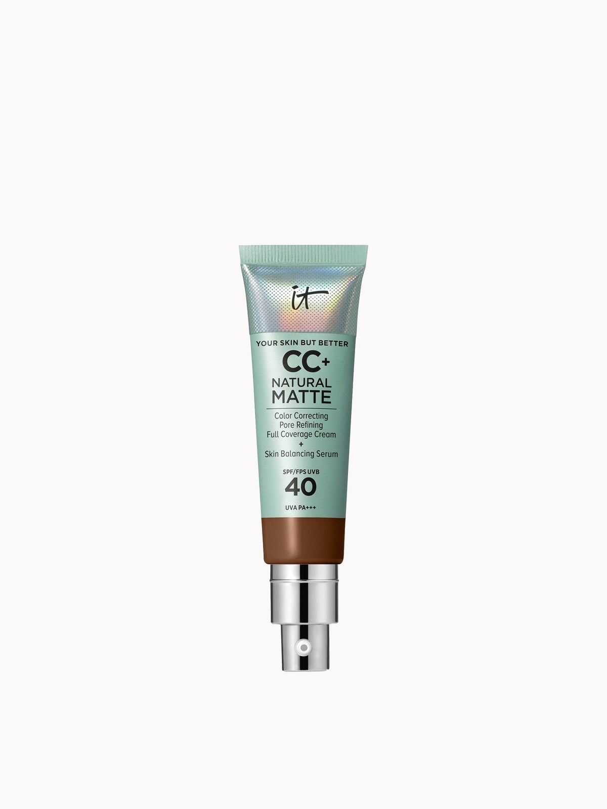 IT Cosmetics Your Skin But Better CC+ Natural Matte 32 ml (Various Shades) - Deep Bronze
