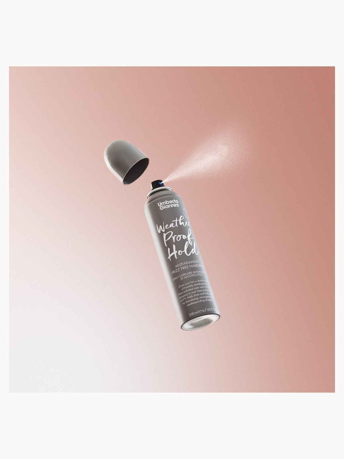 Umberto Giannini Weatherproof Frizz Anti-Humidity Hairspray 200ml 3