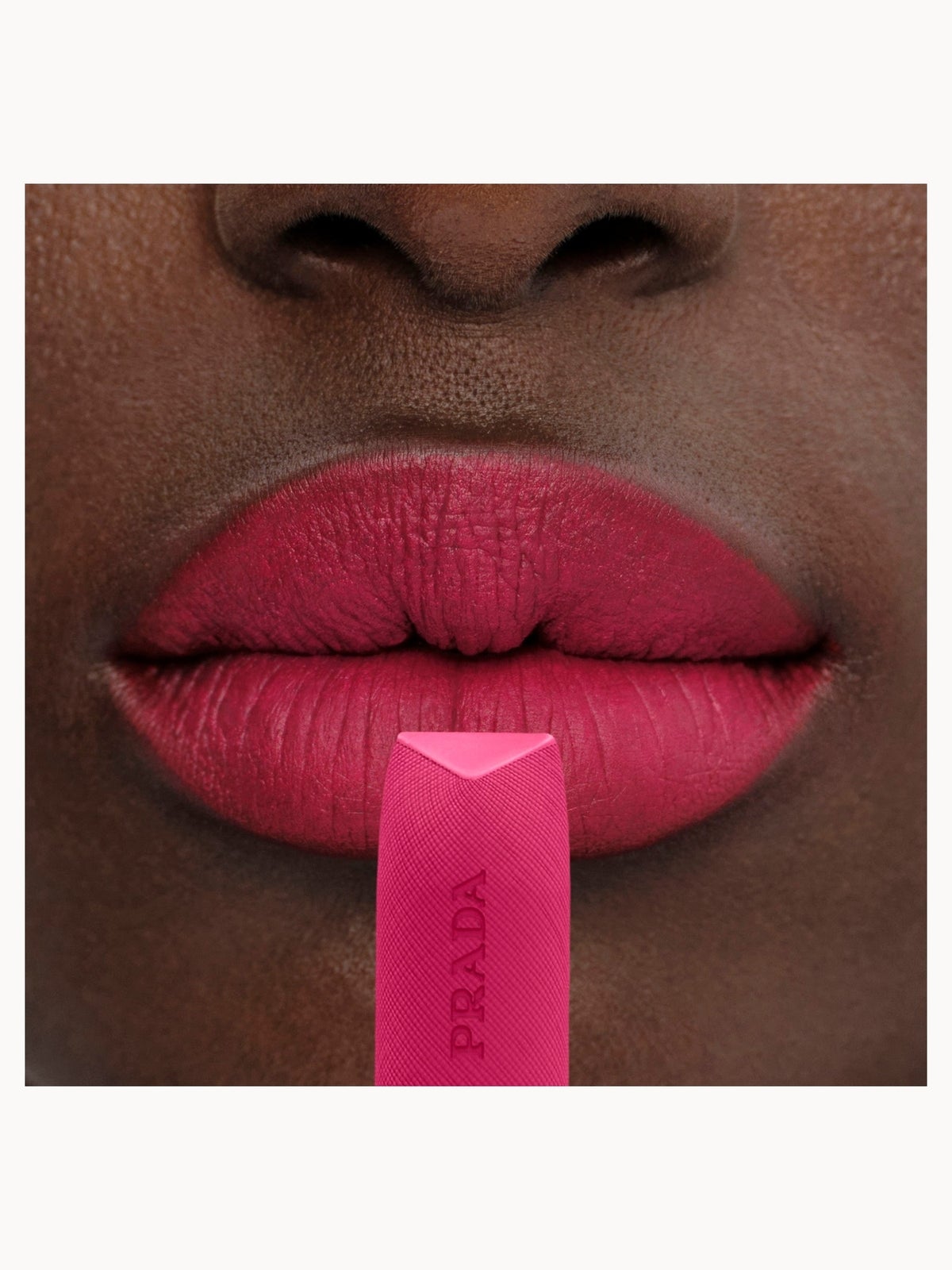 Prada Hyper Matte Rouge Lipstick 3.8g (Various Shades) - P55 - Fuxia 3