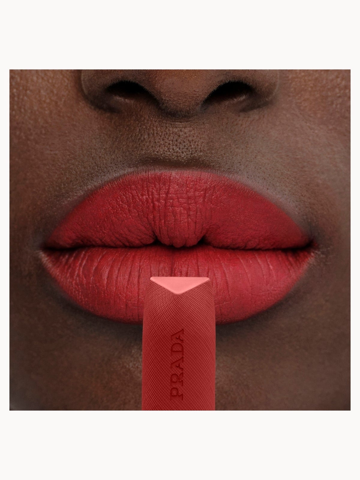Prada Hyper Matte Rouge Lipstick 3.8g (Various Shades) - R26 - Lava 3