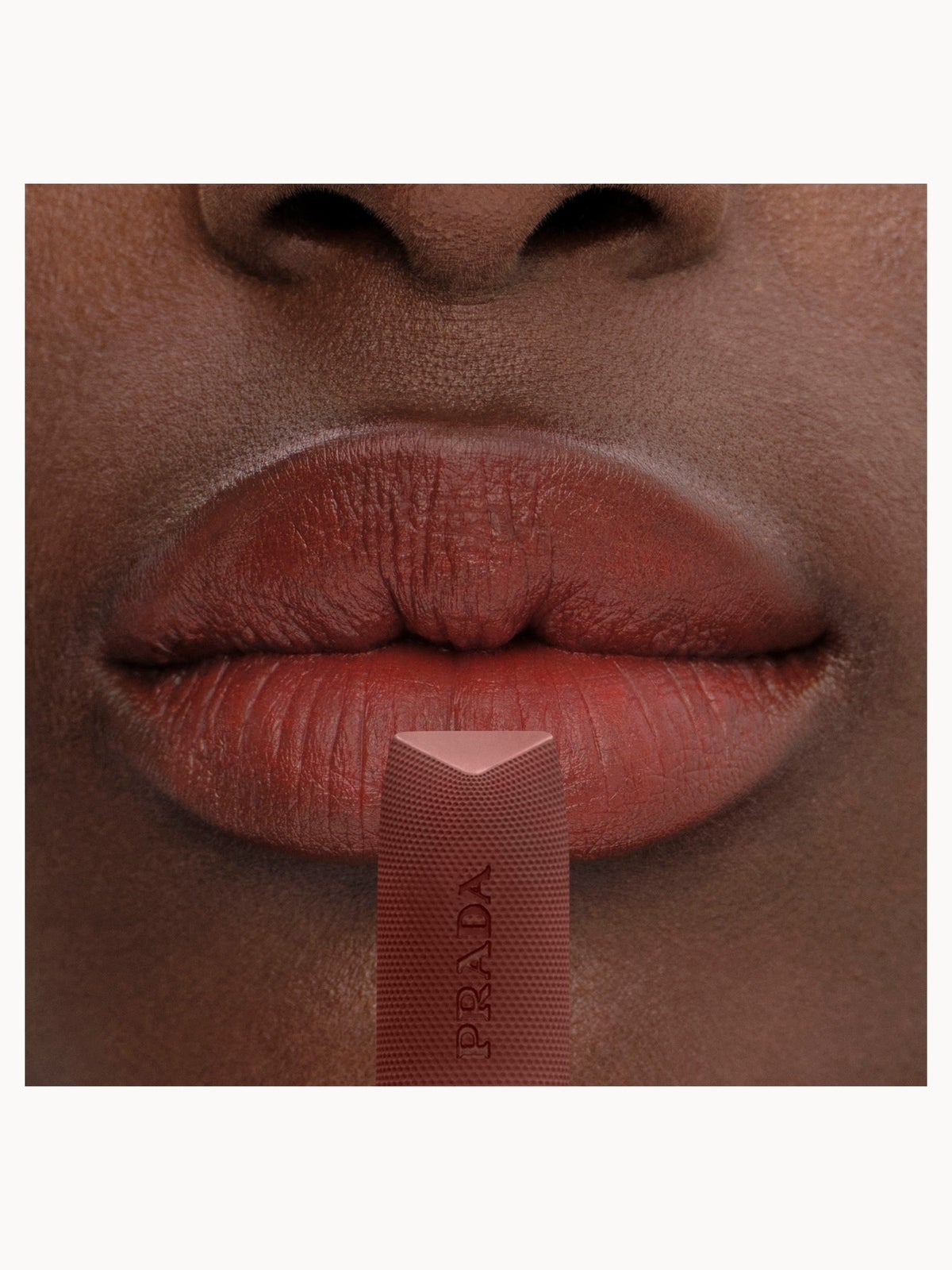 Prada Soft Matte Rouge Lipstick 3.8g (Various Shades) - B102 - Sienne 3