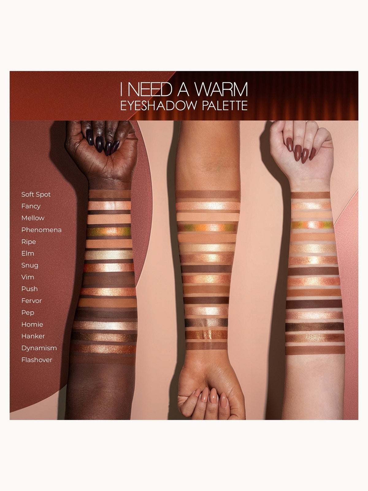 Natasha Denona I Need A Warm Eyeshadow Palette 2