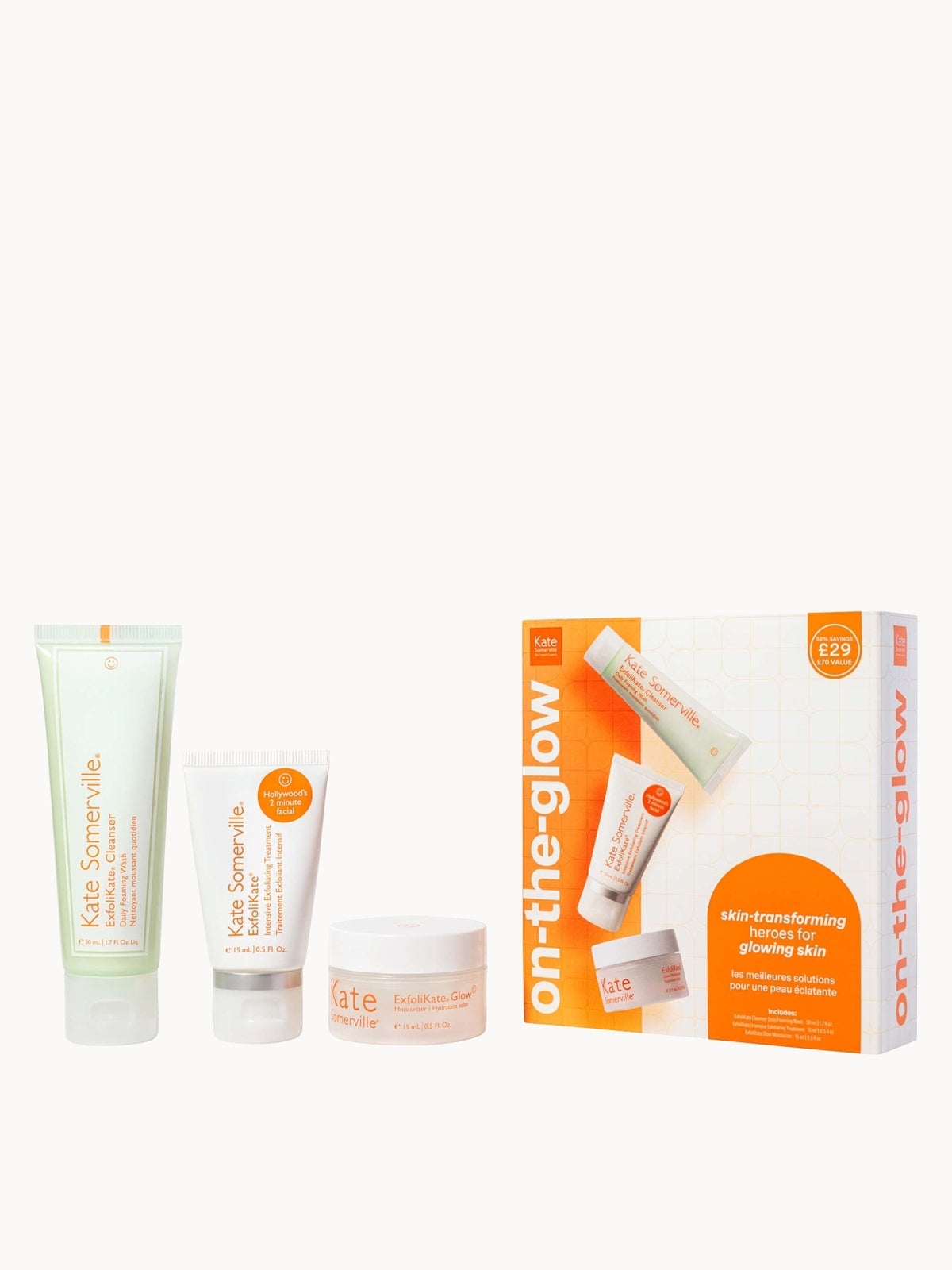 Kate Somerville ExfoliKate on The Glow Kit