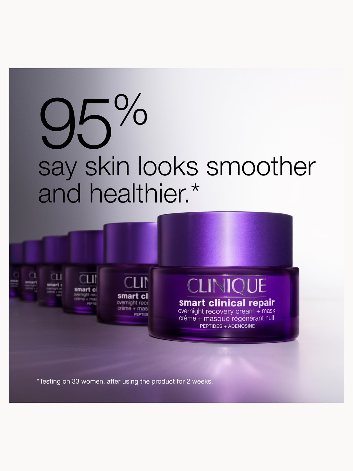 Clinique Smart Clinical Repair™ Overnight Recovery Cream + Mask 50ml 2