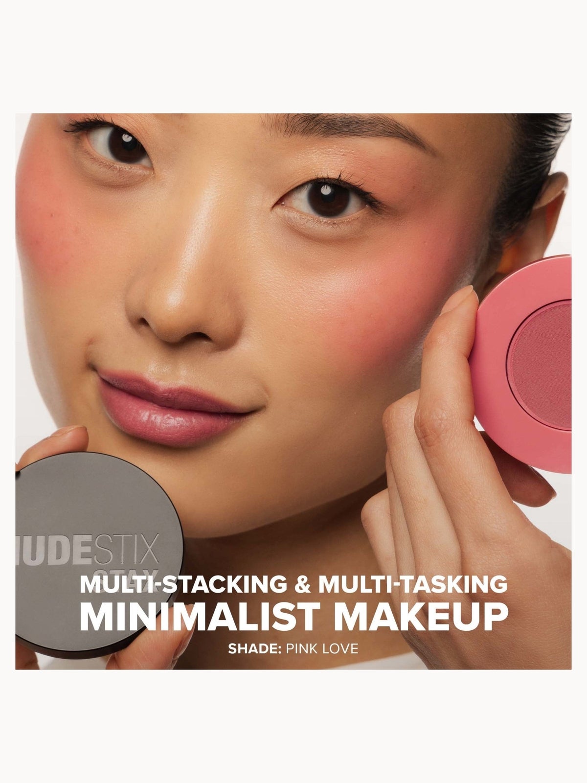 NUDESTIX Stax All Over Color Blush Balm 2.5g (Various Shades) - Pink Love 4