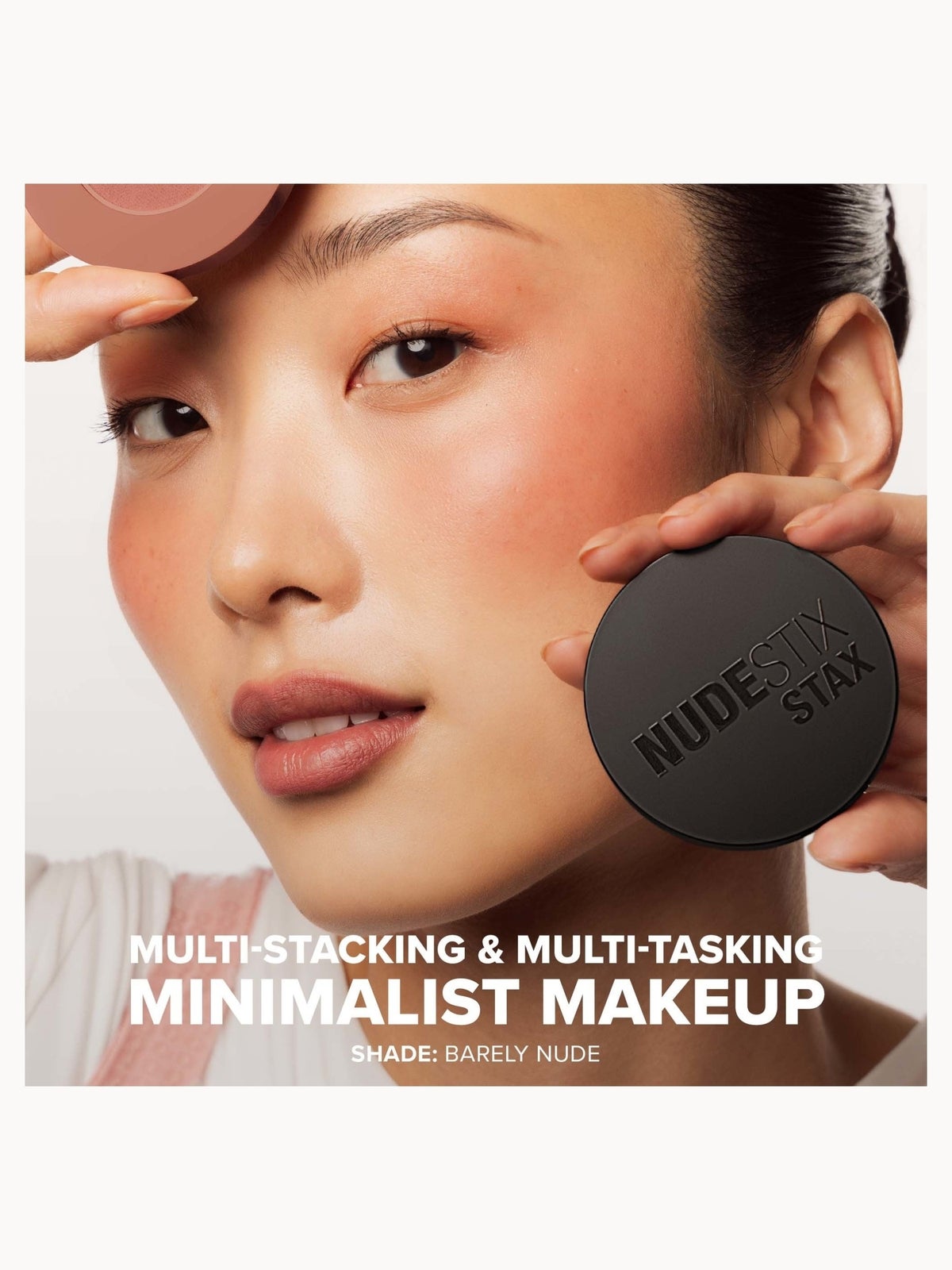 NUDESTIX Stax All Over Color Blush Balm 2.5g (Various Shades) - Barely Nude 4