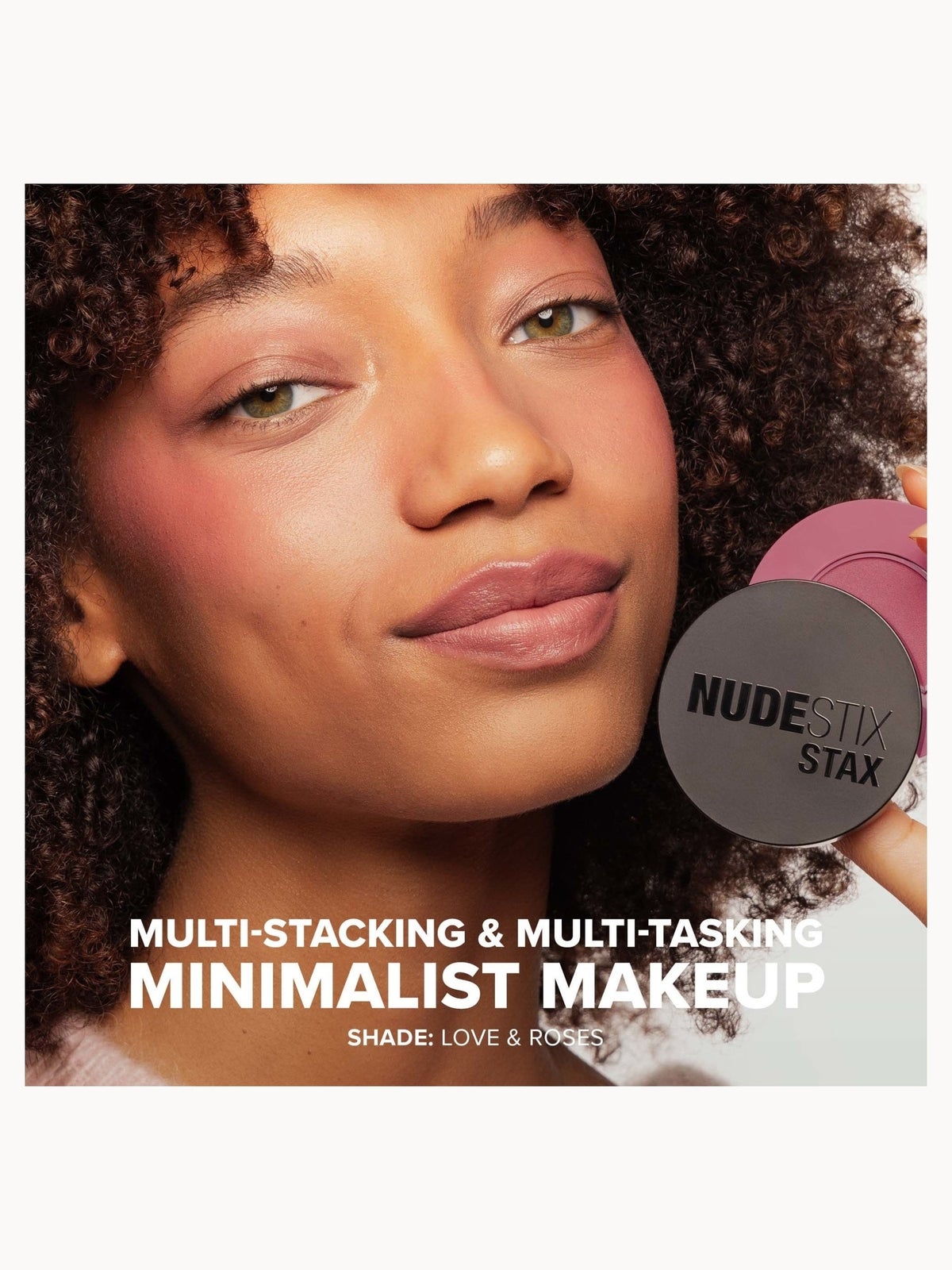 NUDESTIX Stax All Over Color Blush Balm 2.5g (Various Shades) - Love & Roses 4