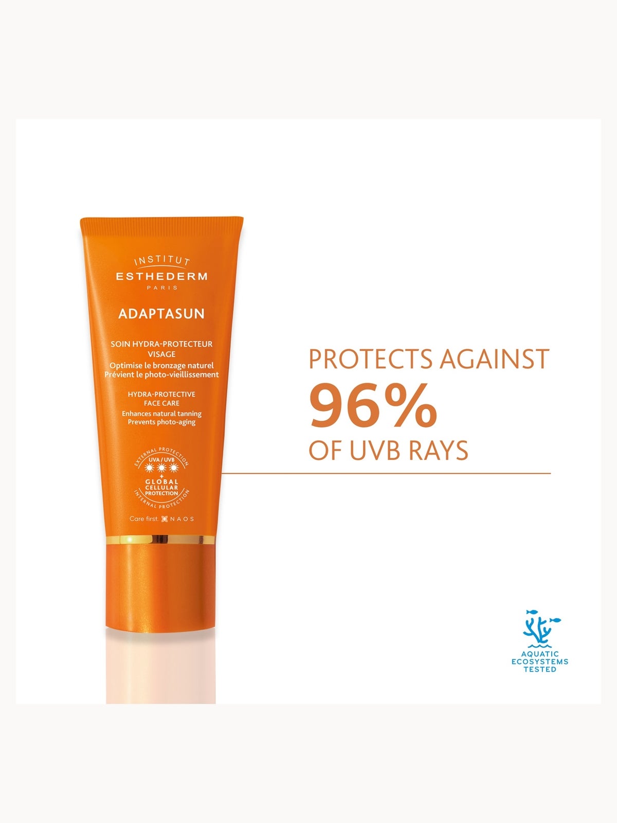 Institut Esthederm Adaptasun UVA/UVB Protective Cream with Strong Sun Protection 50ml 2