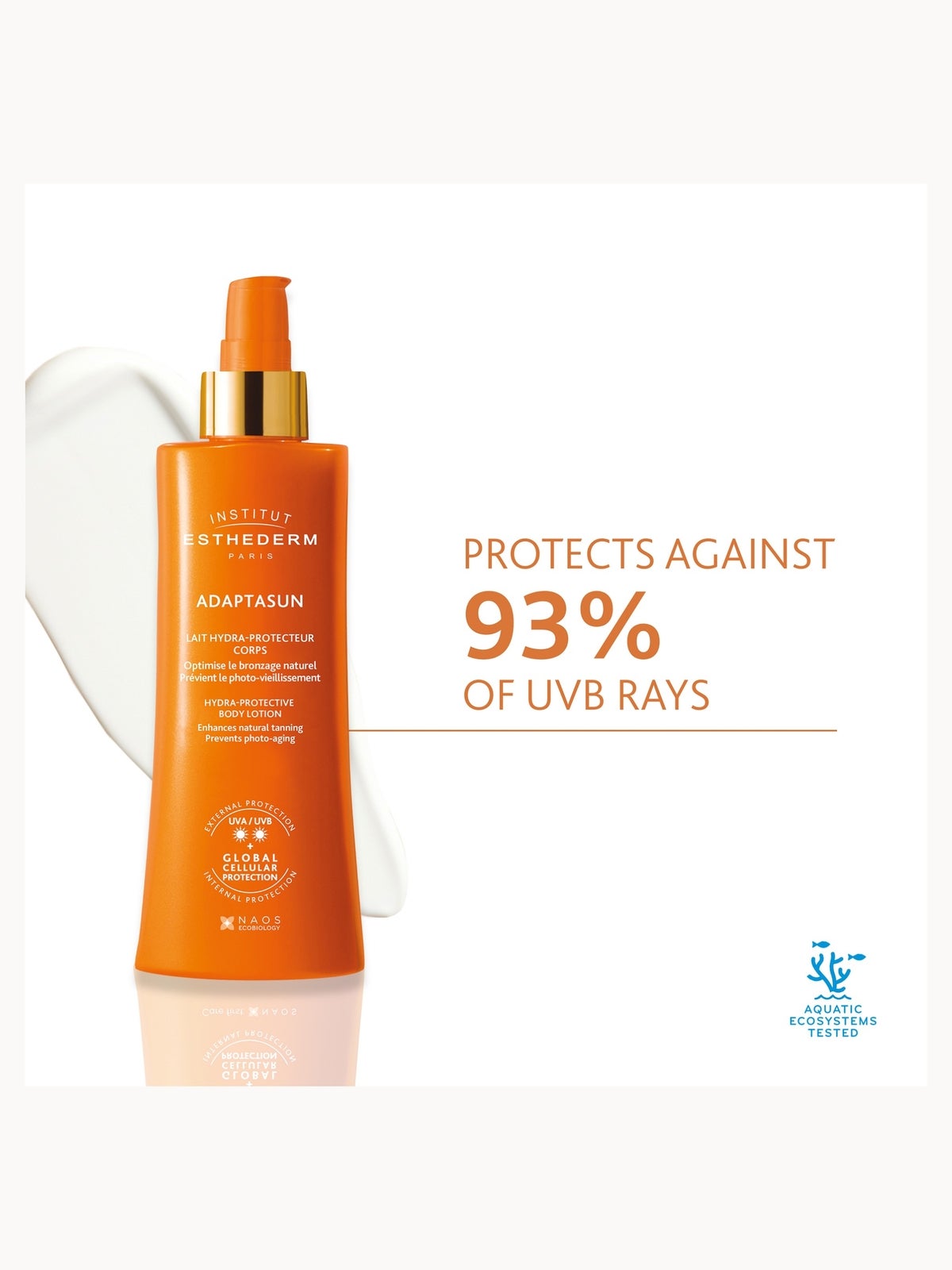 Institut Esthederm Adaptasun UVA/UVB Body Lotion with Moderate Sun Protection 200ml 2