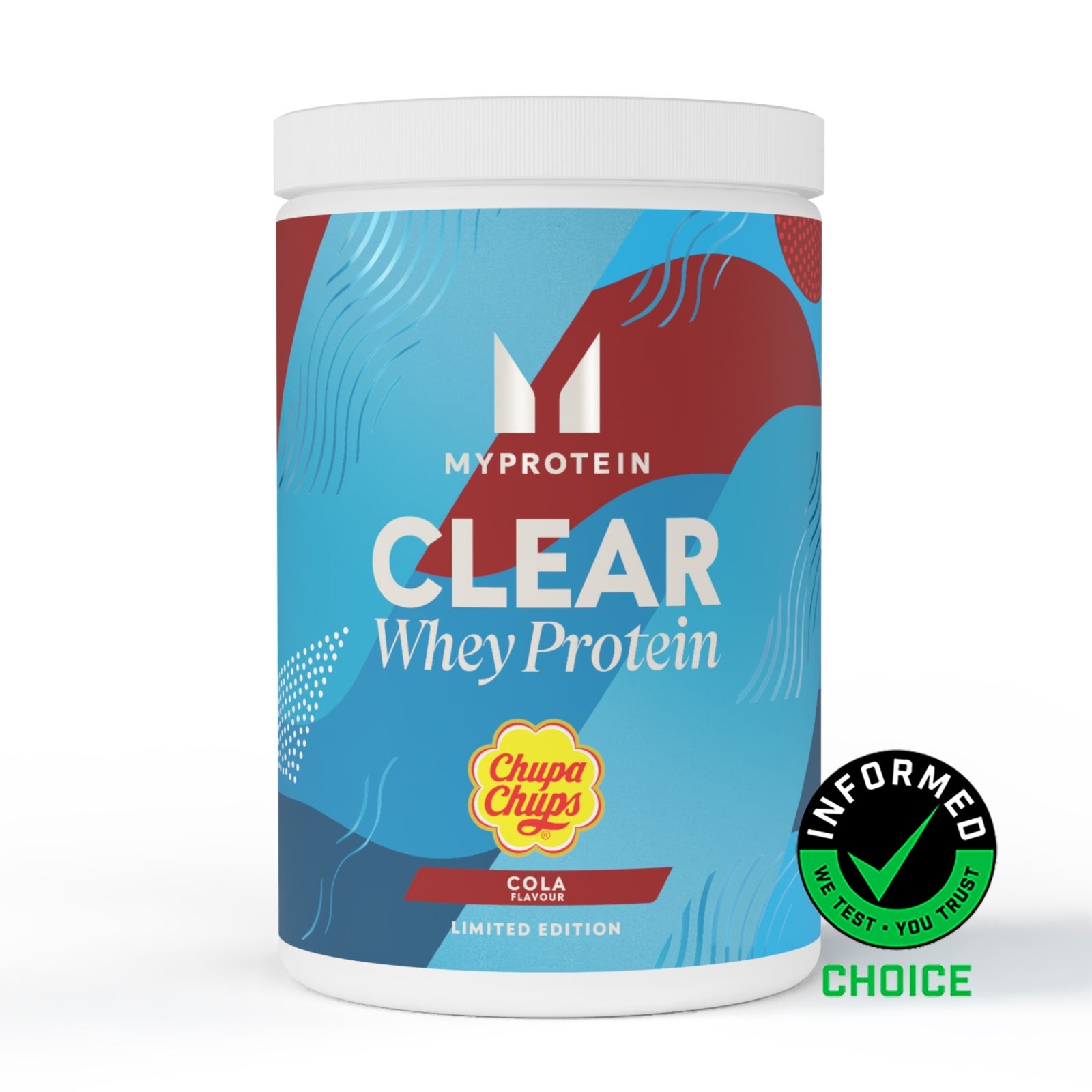 Clear Whey Isolate - 520g - 20servings - Chupa Chups® - Cola