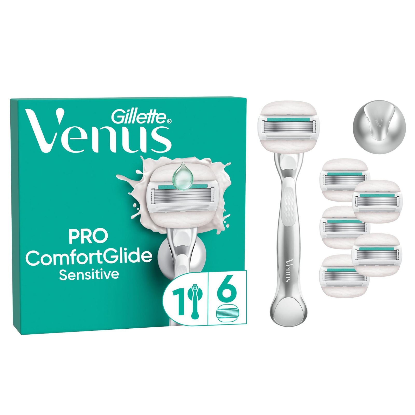 Gillette Venus ComfortGlide Smooth Sensitive Value Pack Gillette Venus ComfortGlide Smooth Sensitive Value Pack