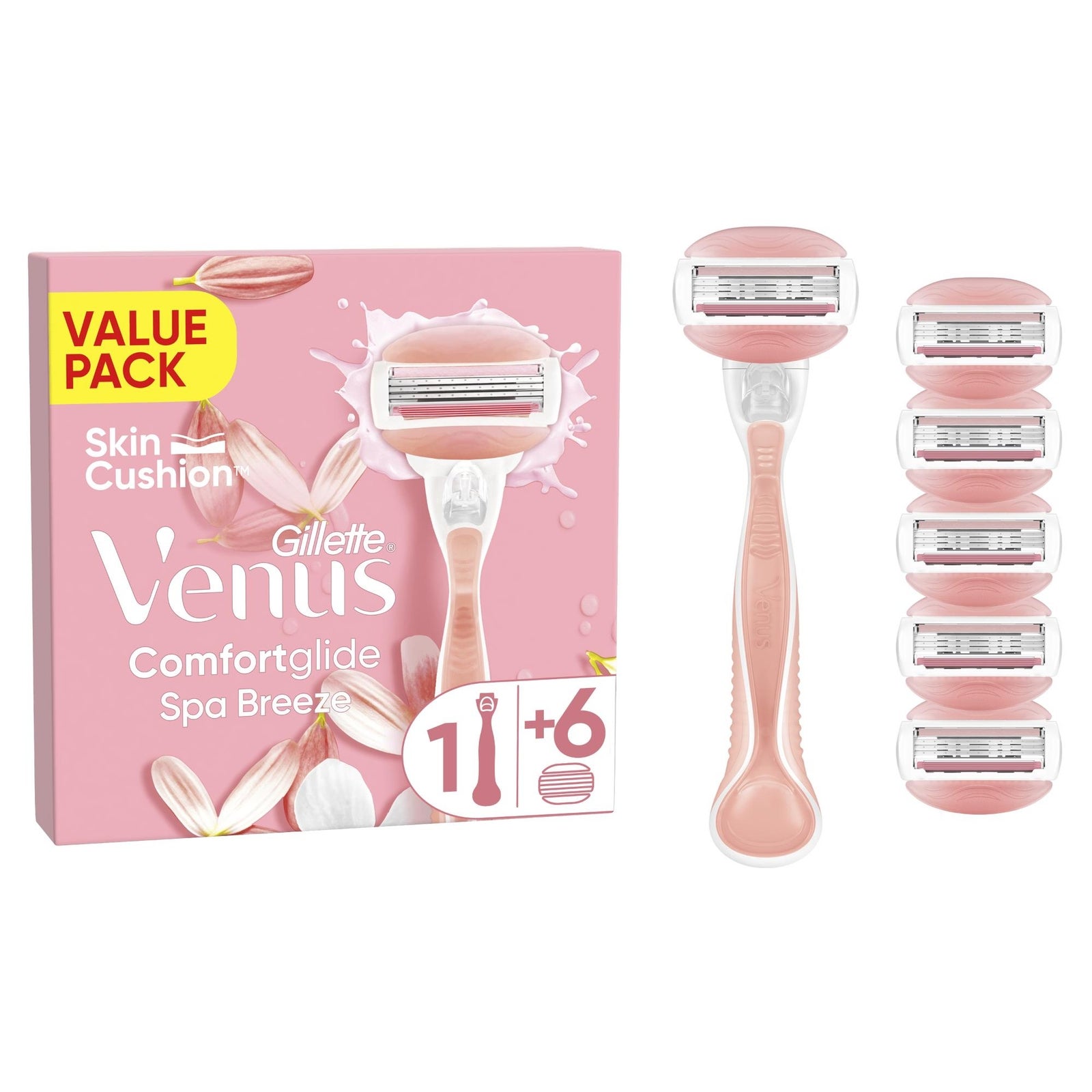 Gillette Venus ComfortGlide Spa Breeze Value Pack