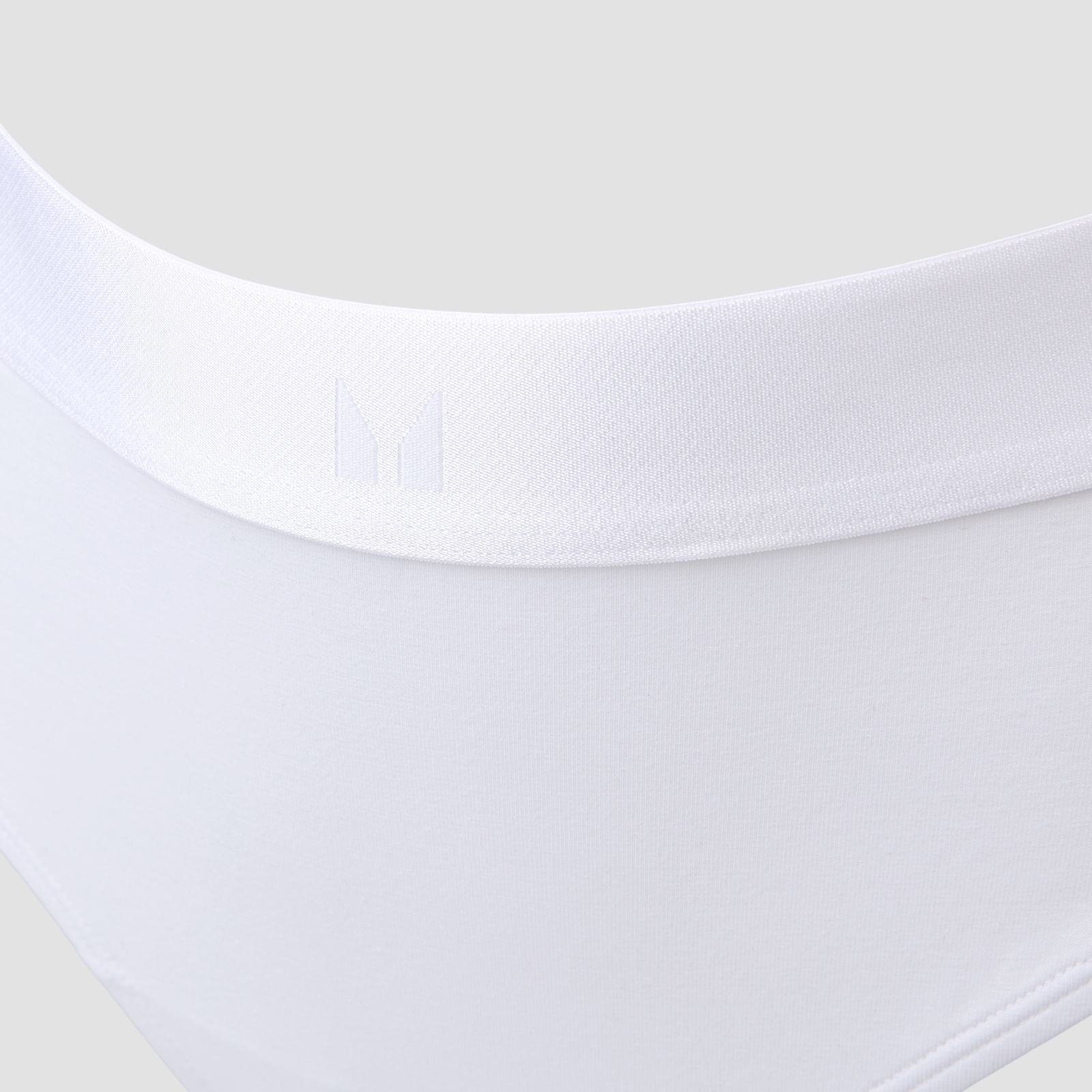 Thumbnail - MP Damen Tanga mit mittelhohem Bund (3er-Packung) – Weiß - L