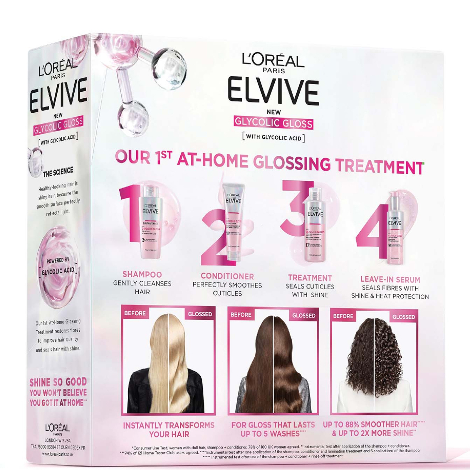 Thumbnail - L'Oréal Paris Elvive At-Home Glossing Set