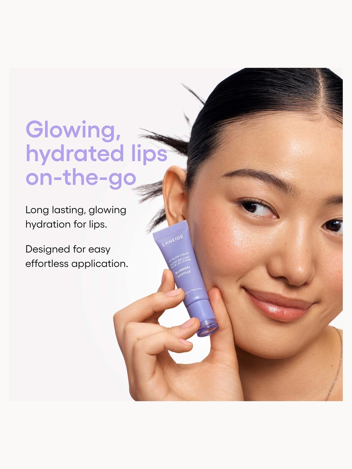 LANEIGE Lip Glowy Balm - Blueberry 10g 4