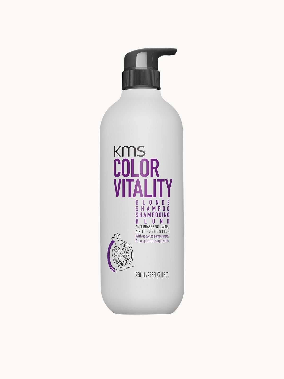 KMS Color Vitality Blonde Shampoo 750ml 2