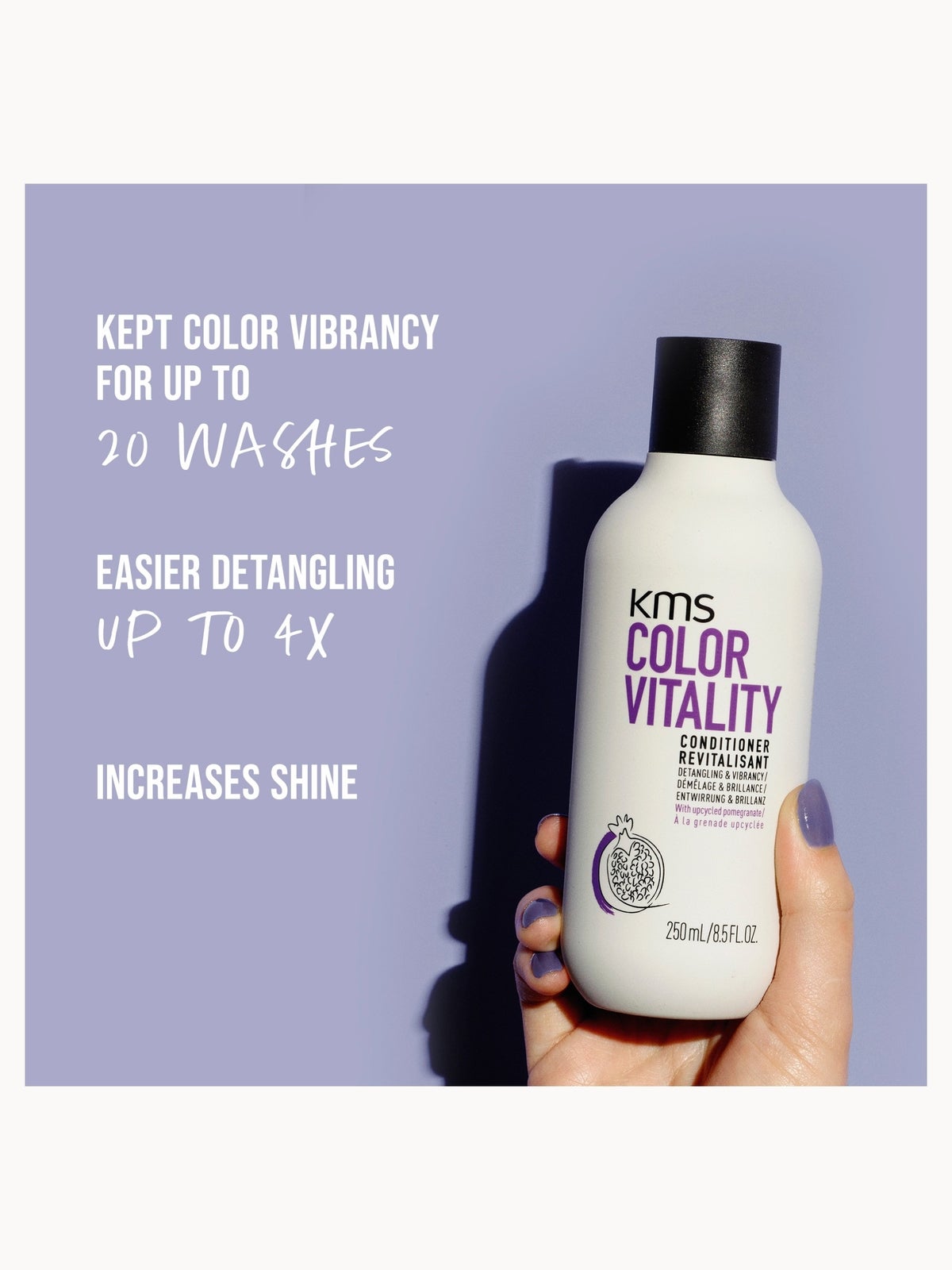 KMS Color Vitality Conditioner 750ml 3