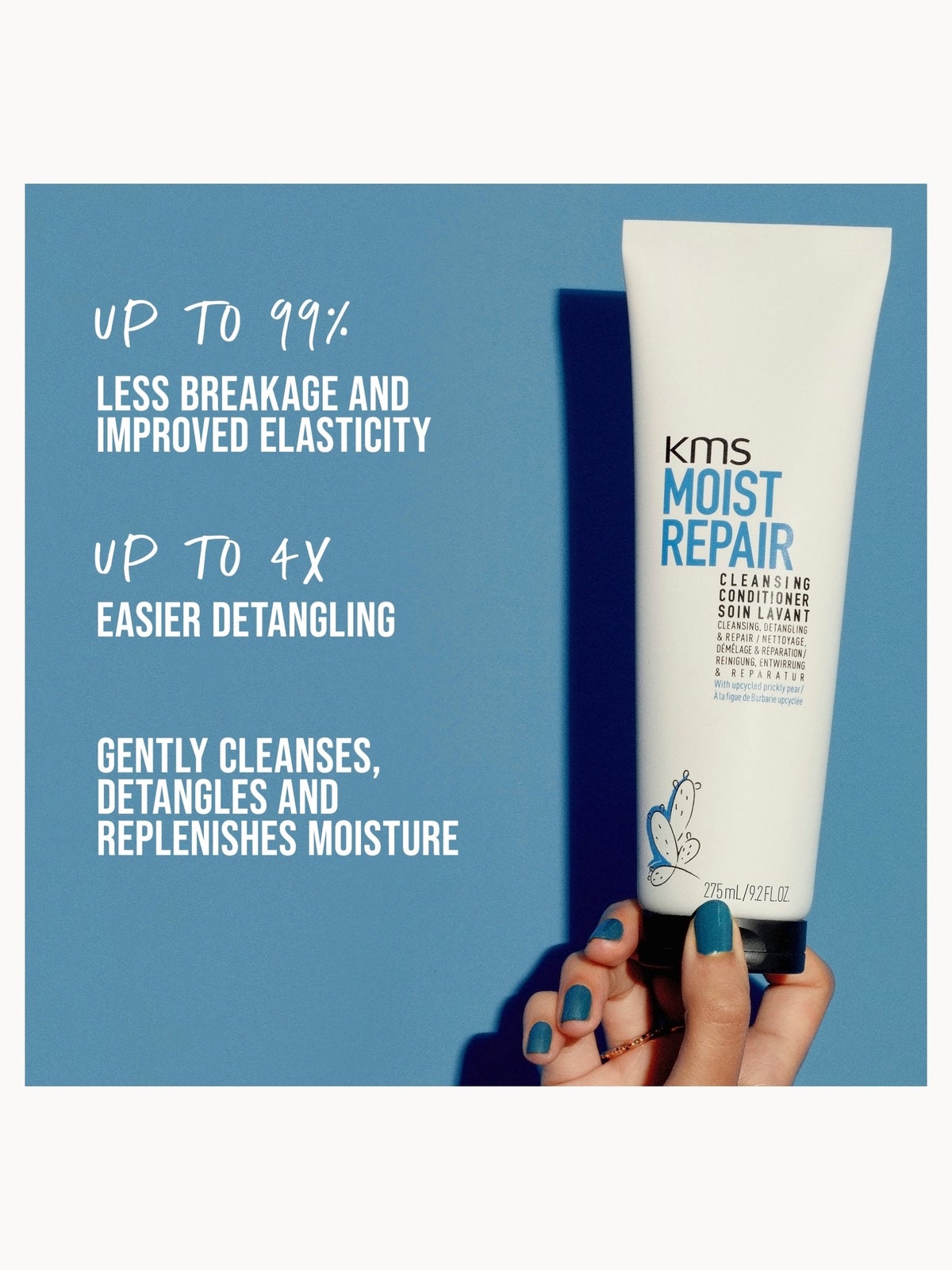 KMS Moist Repair Cleansing Conditioner 275ml 3