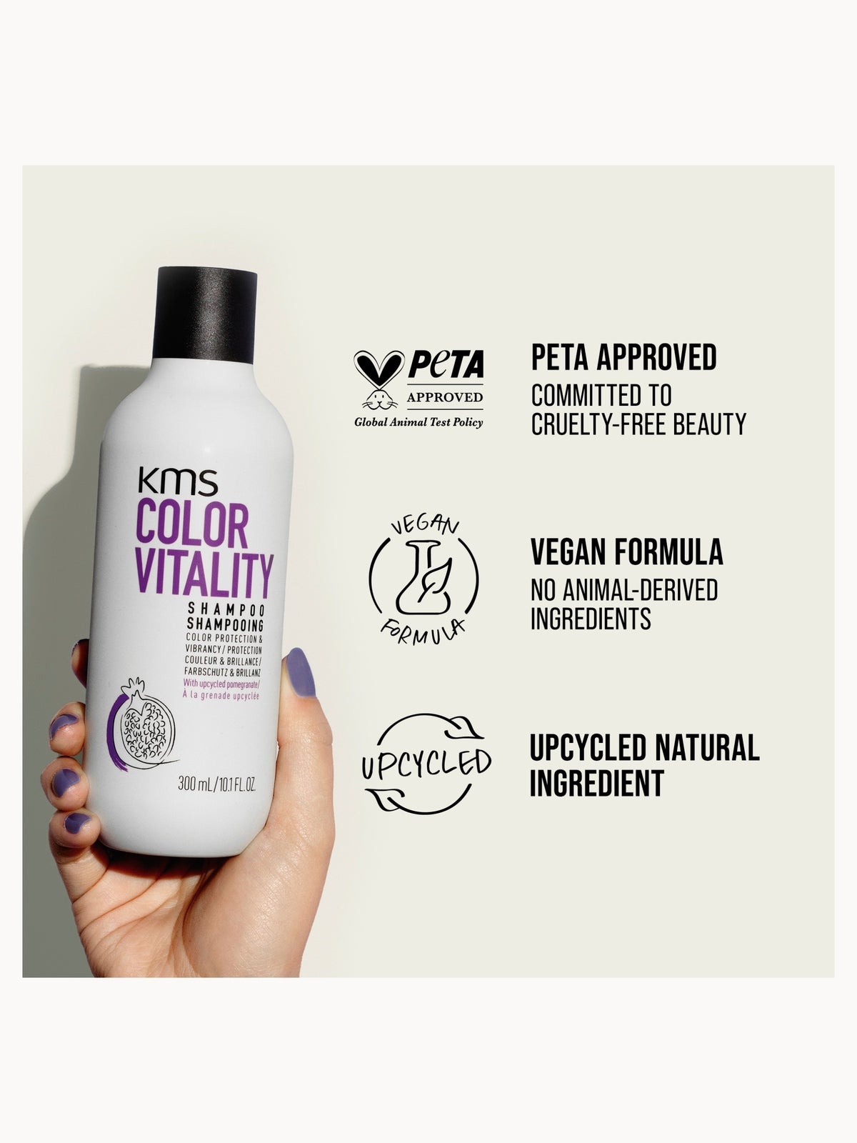 KMS Color Vitality Shampoo 750ml 3