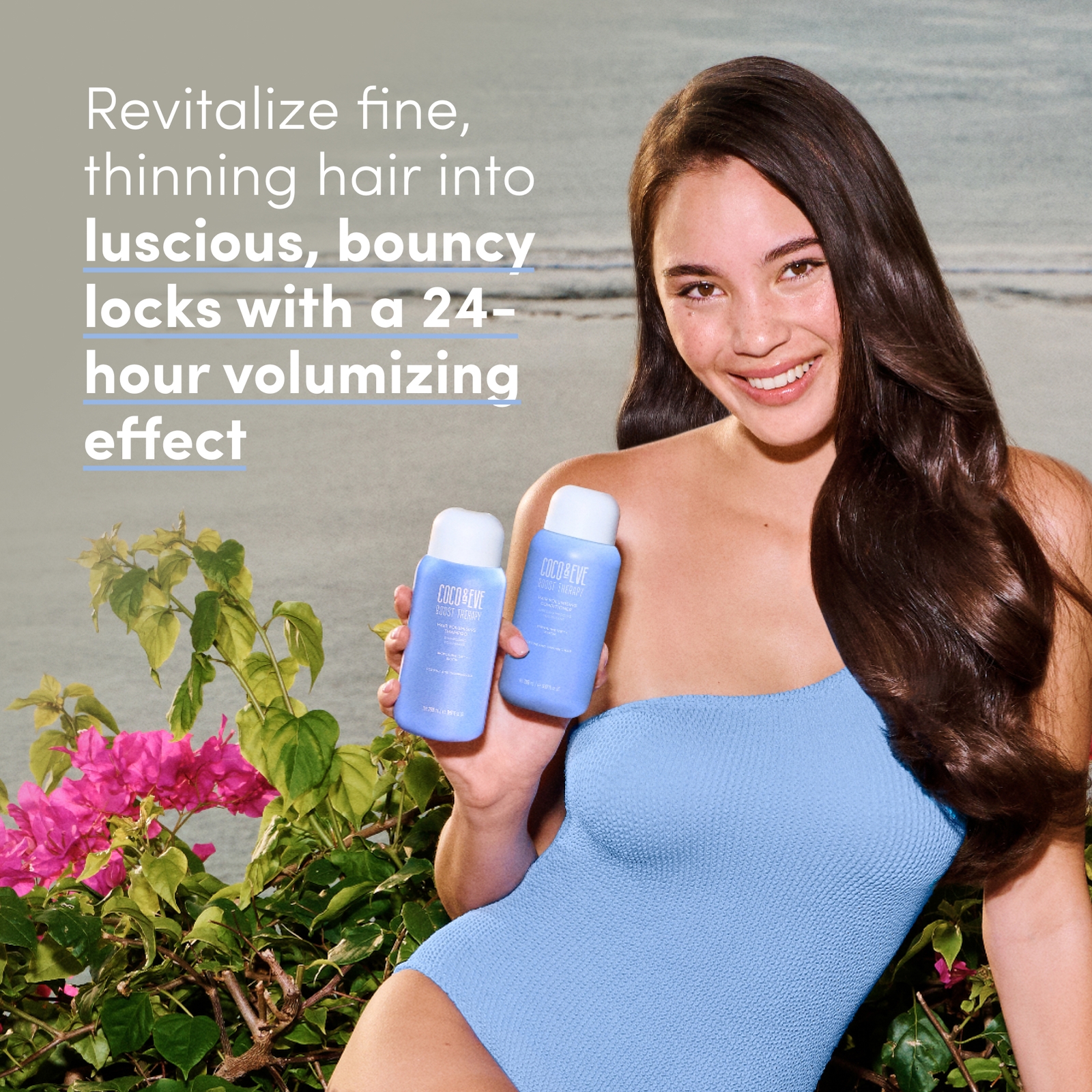 Thumbnail - Coco & Eve Boost Therapy Hair Volumising Shampoo 280ml