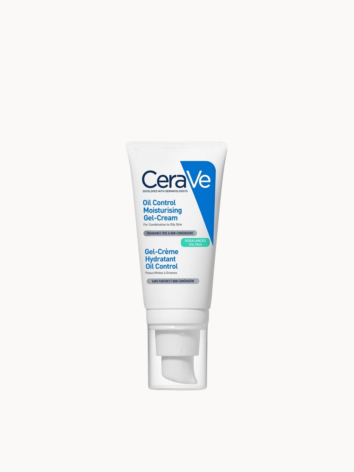 CeraVe Oil Control Moisturising Gel-Cream With Oil Absorbing Technology and Ceramides for Combination and Oily Skin 52ml