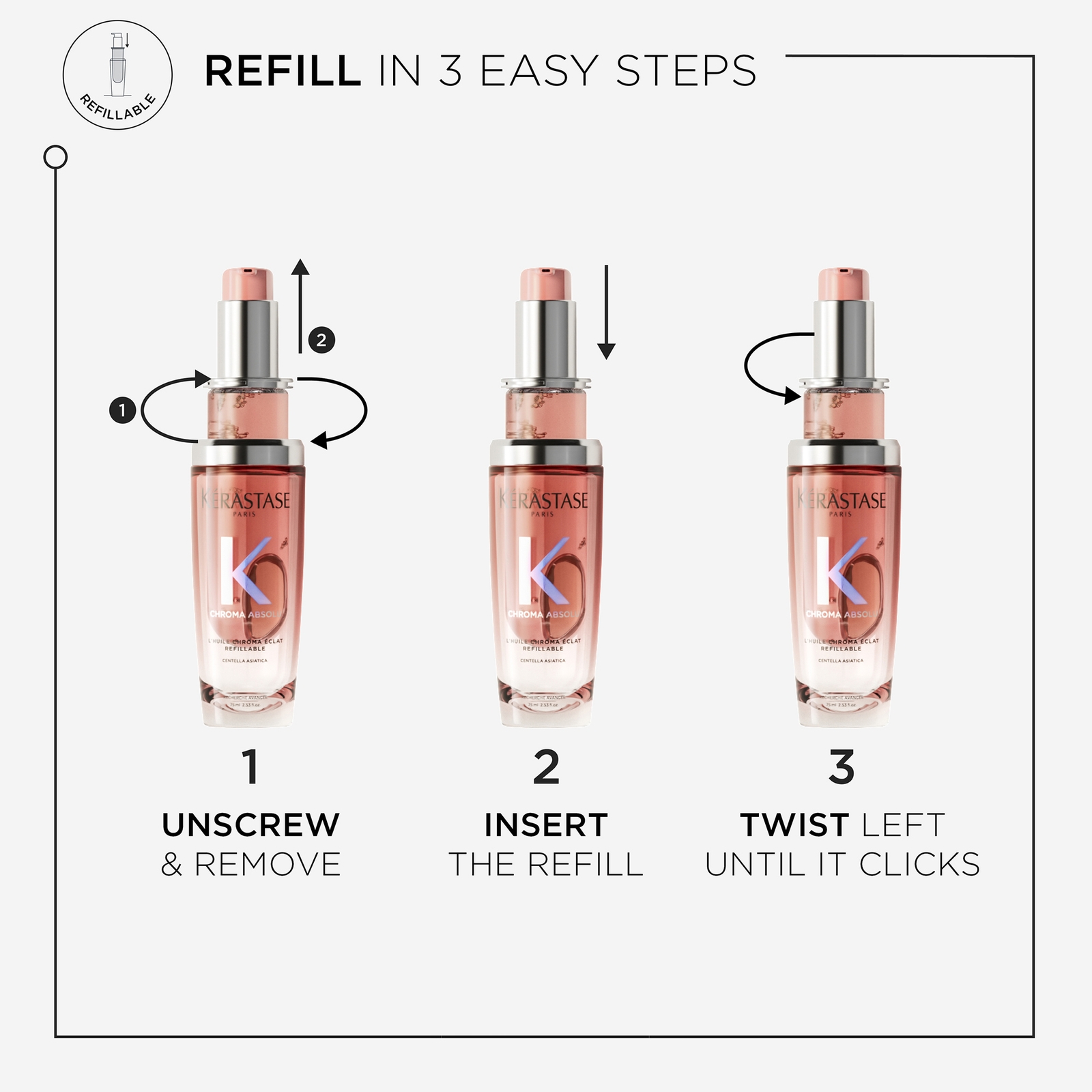 KéRastase Chroma Absolu Huile Cicagloss Refill 75Ml-image