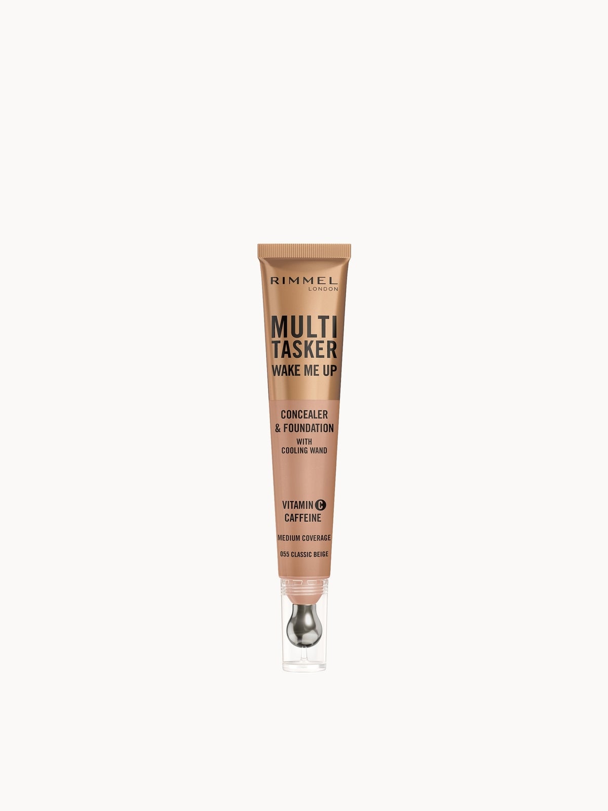 Rimmel Multi-Tasker Wake Me Up Foundation and Concealer 20ml (Various Shades) - 055 Classic Beige