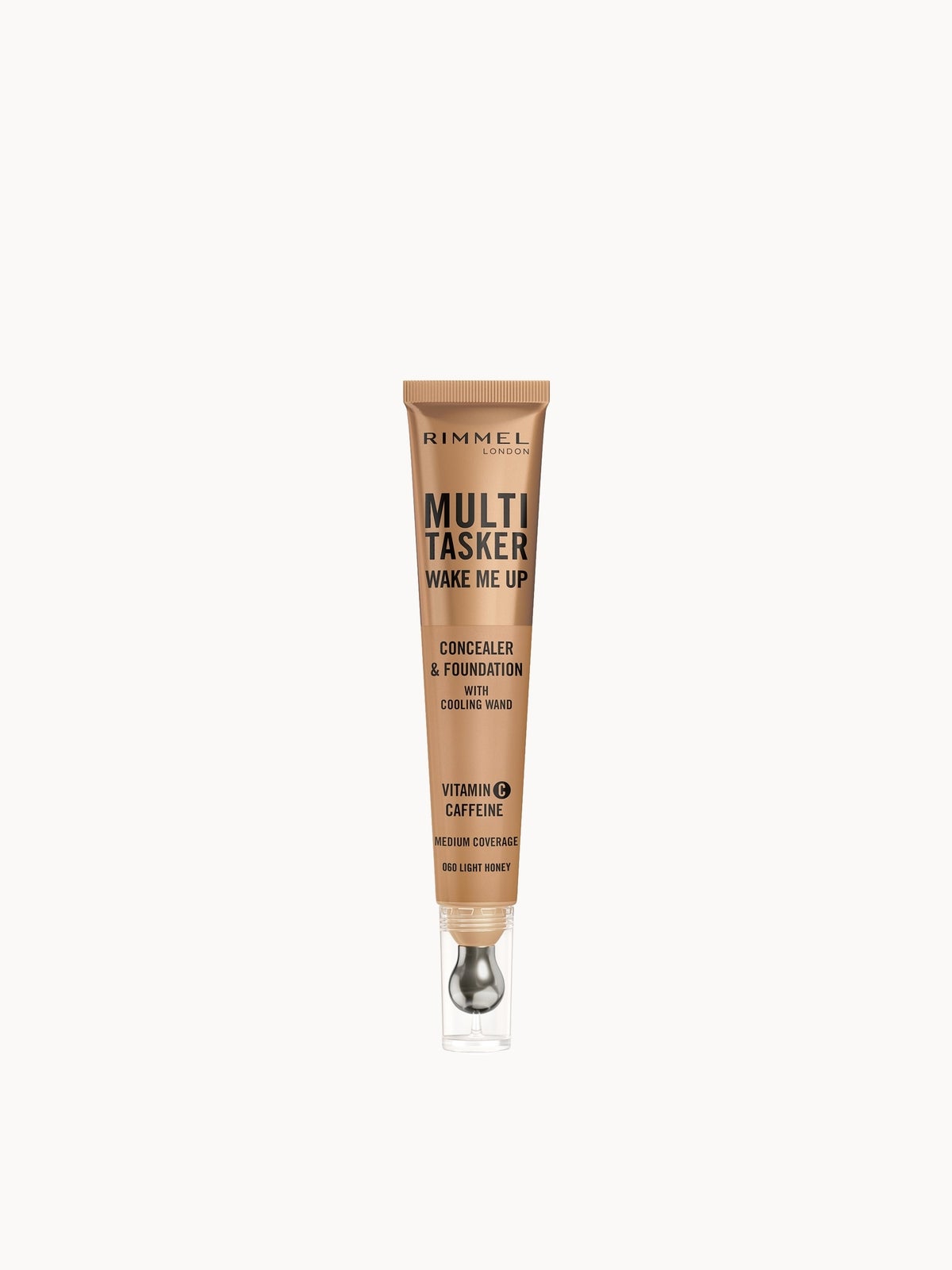 Rimmel Multi-Tasker Wake Me Up Foundation and Concealer 20ml (Various Shades) - 060 Light Honey