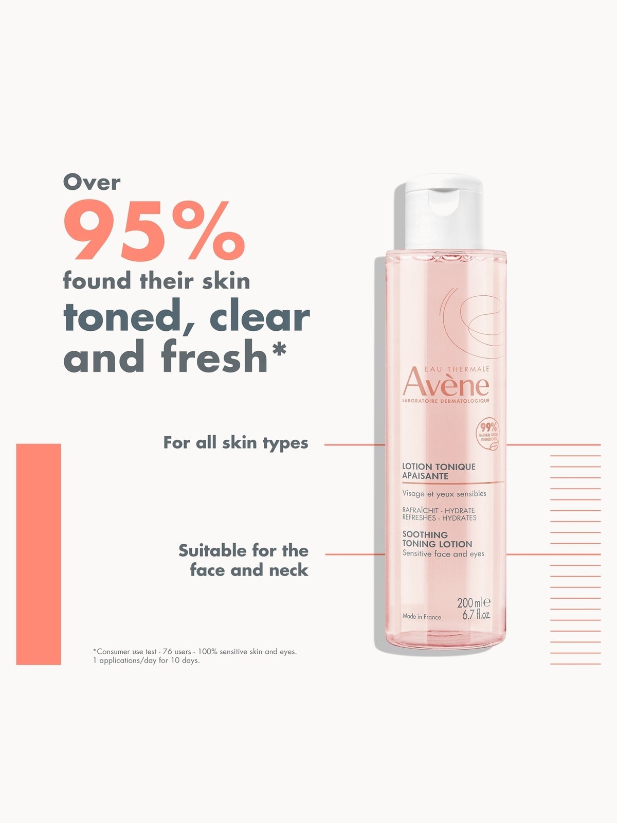 Avène Soothing Toning Lotion 200ml 2