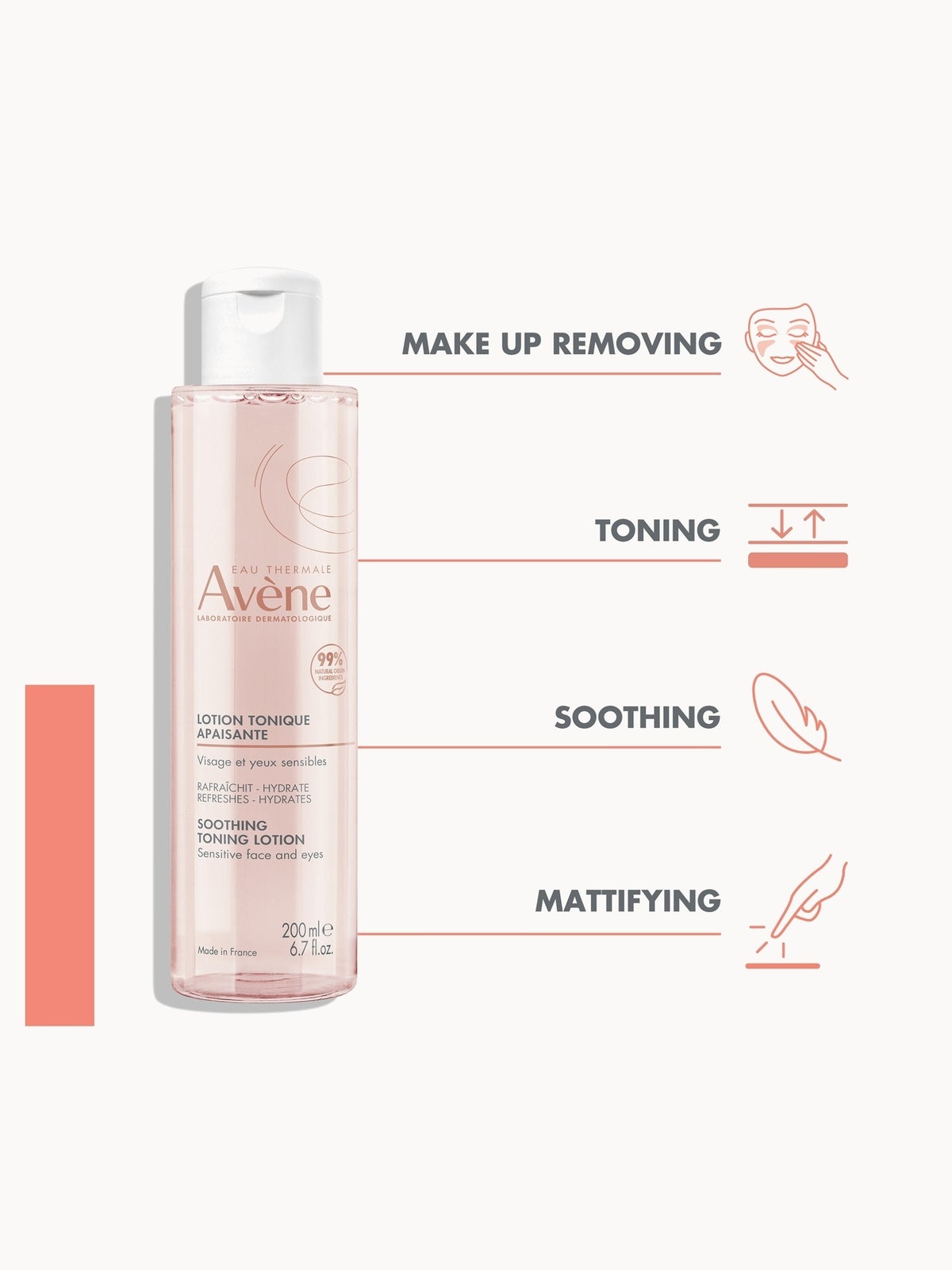 Avène Soothing Toning Lotion 200ml 3