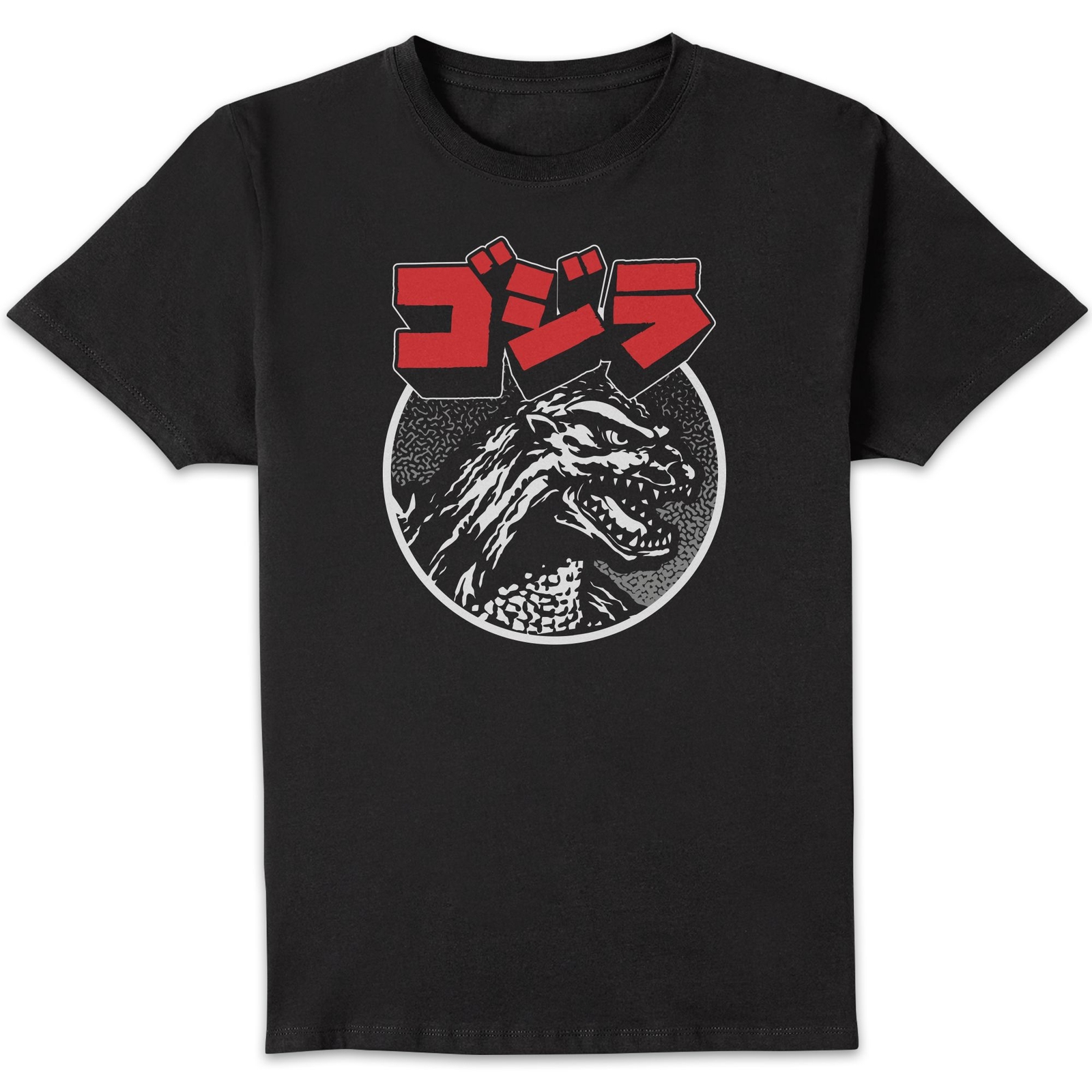 Godzilla Kanji Unisex T-Shirt - Black - M