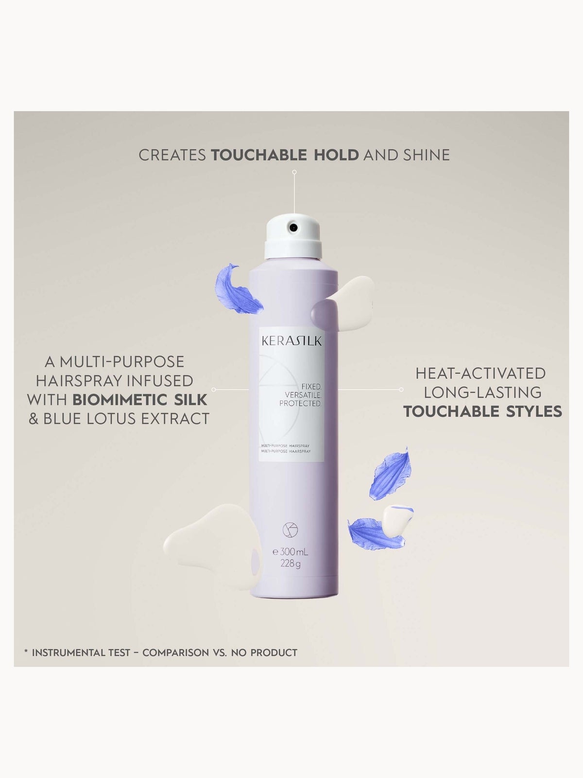 KERASILK Styling Multi-Purpose Hairspray 300ml 2
