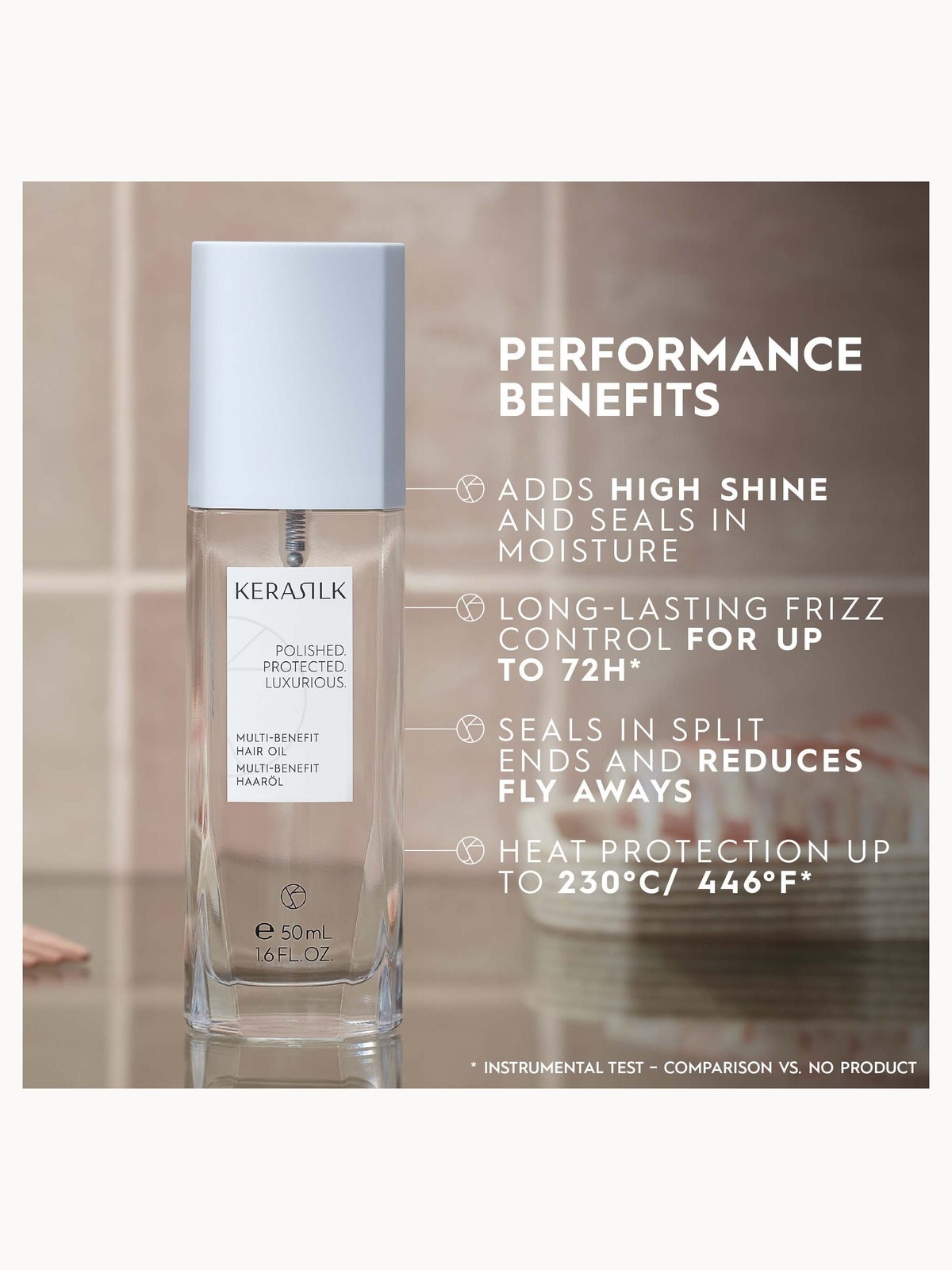 KERASILK Specialists Multi-Benefit Hair Oil 50ml 4