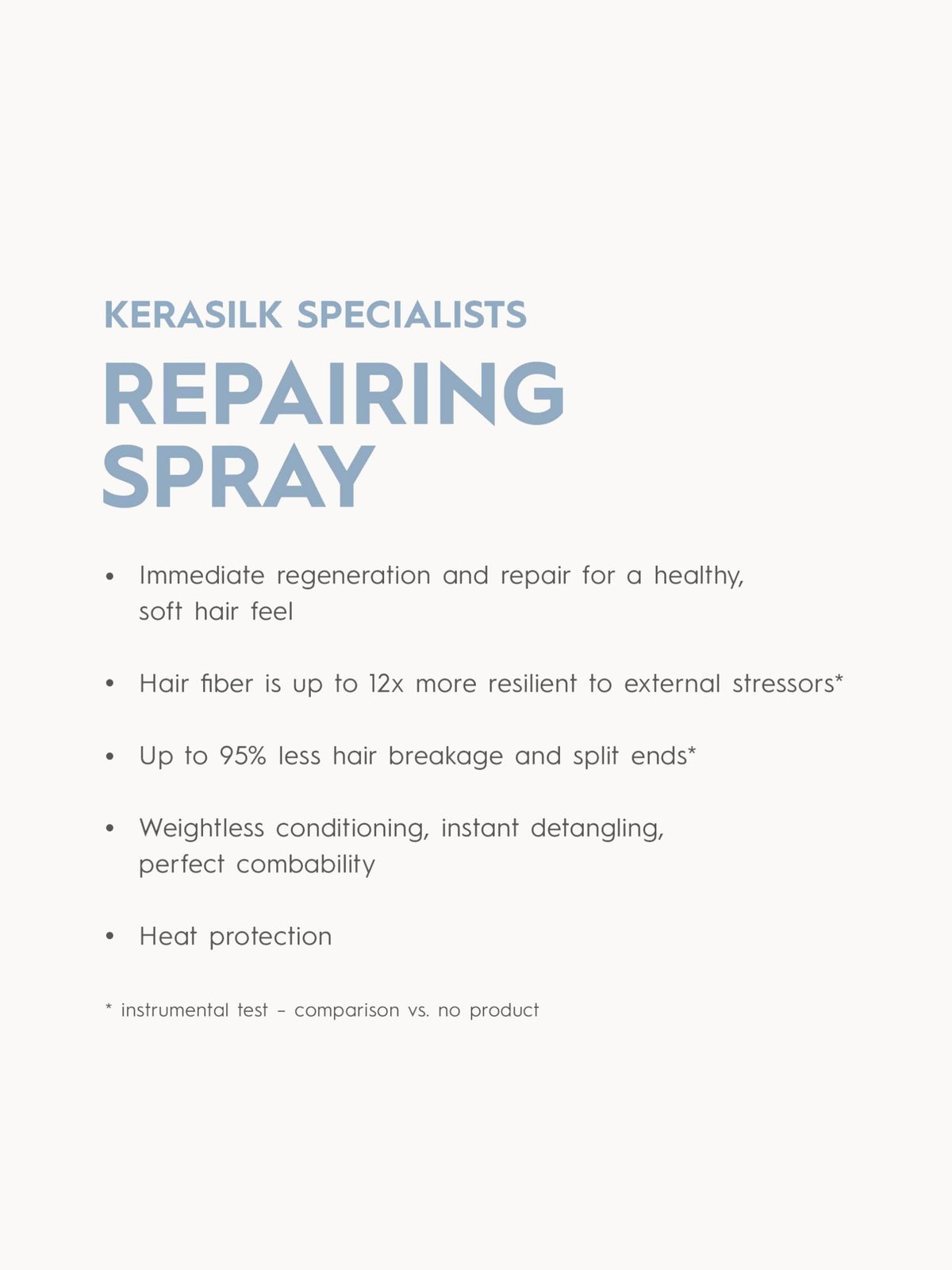 KERASILK Specialists Repairing Spray 125ml 4