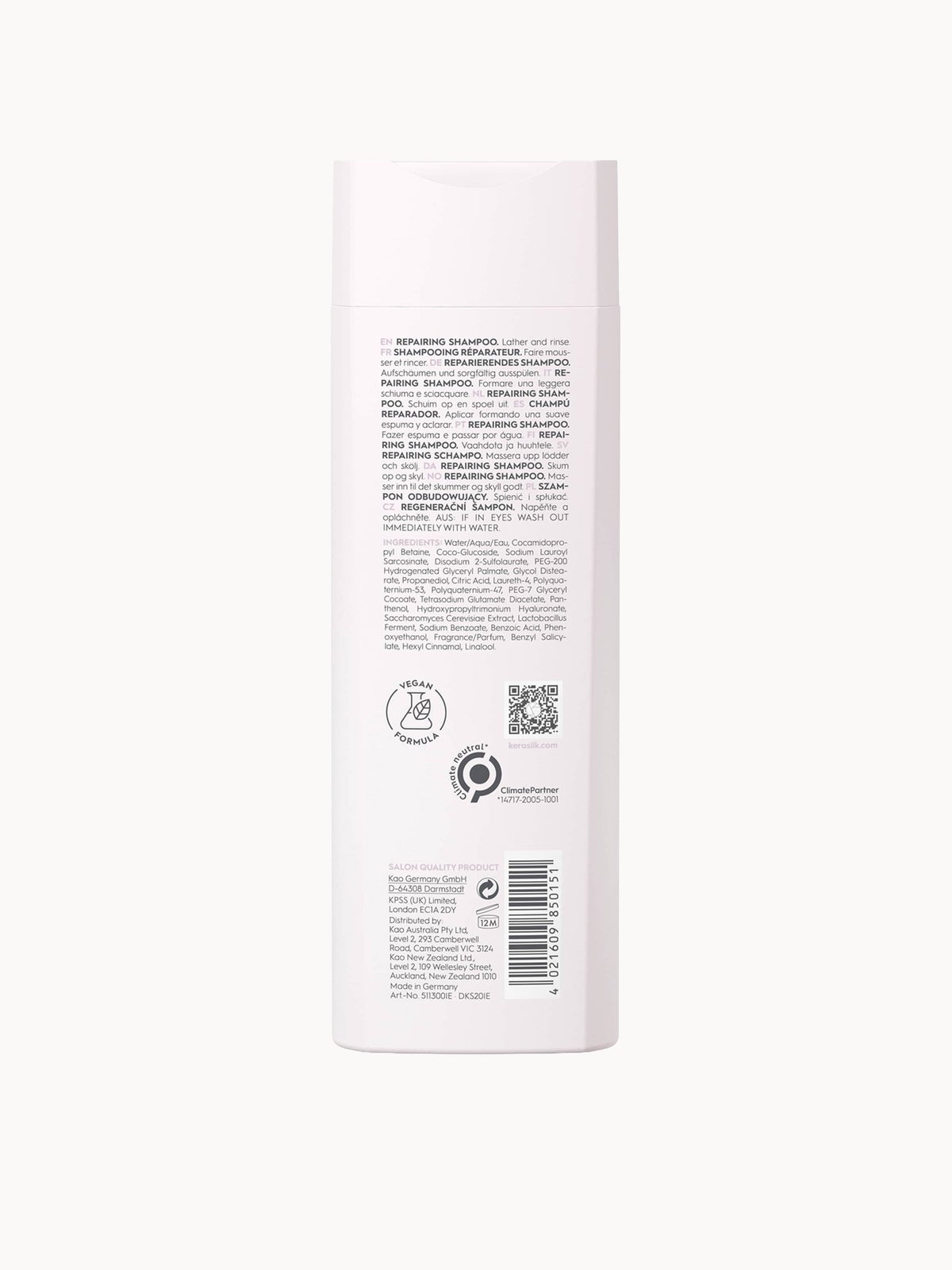 KERASILK Essentials Repairing Shampoo 250ml 2