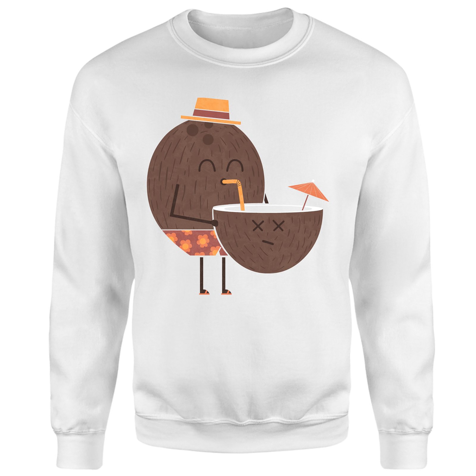 Threadless x IWOOT Cannibal Sweatshirt - White - XS