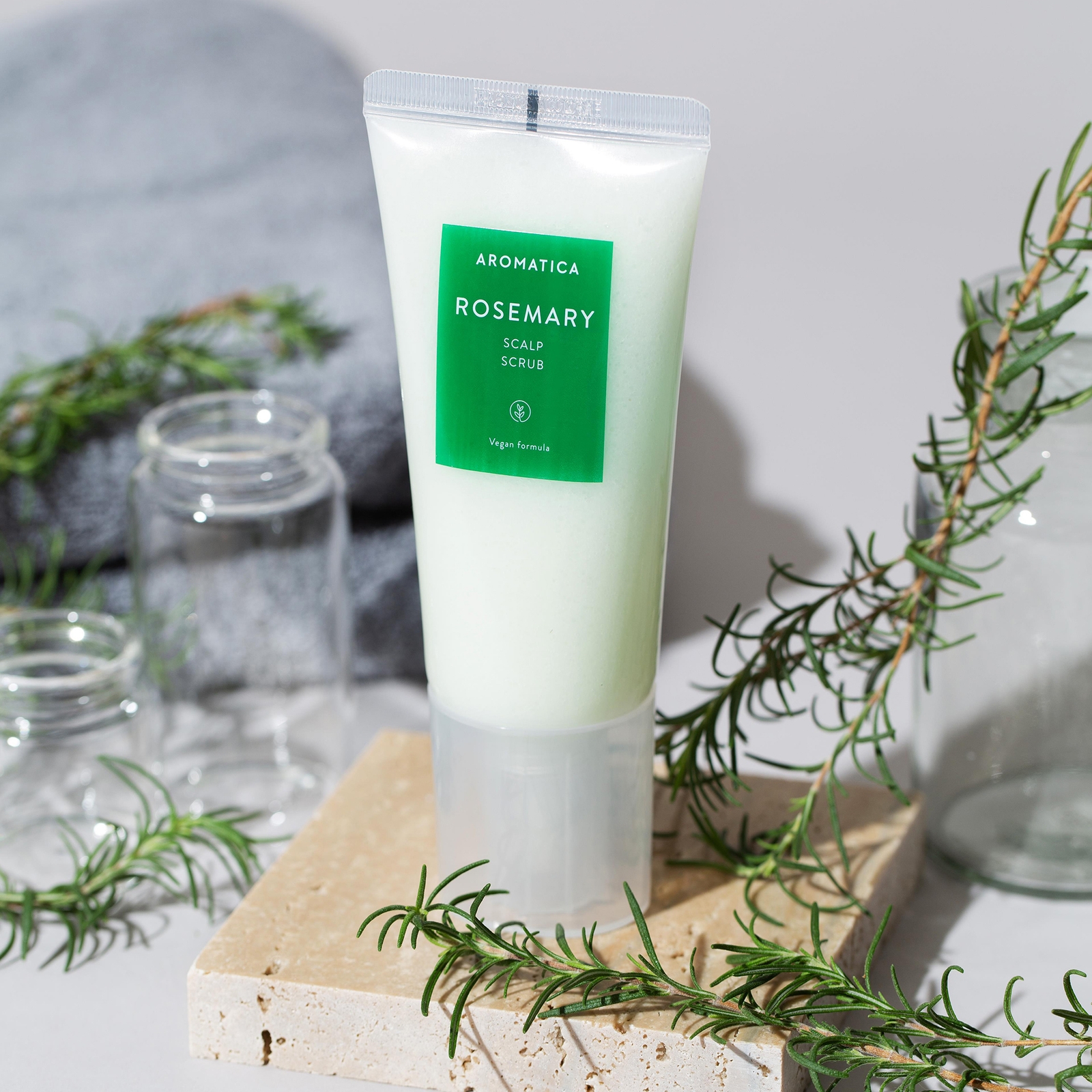 Thumbnail - AROMATICA Rosemary Scalp Scrub 165ml