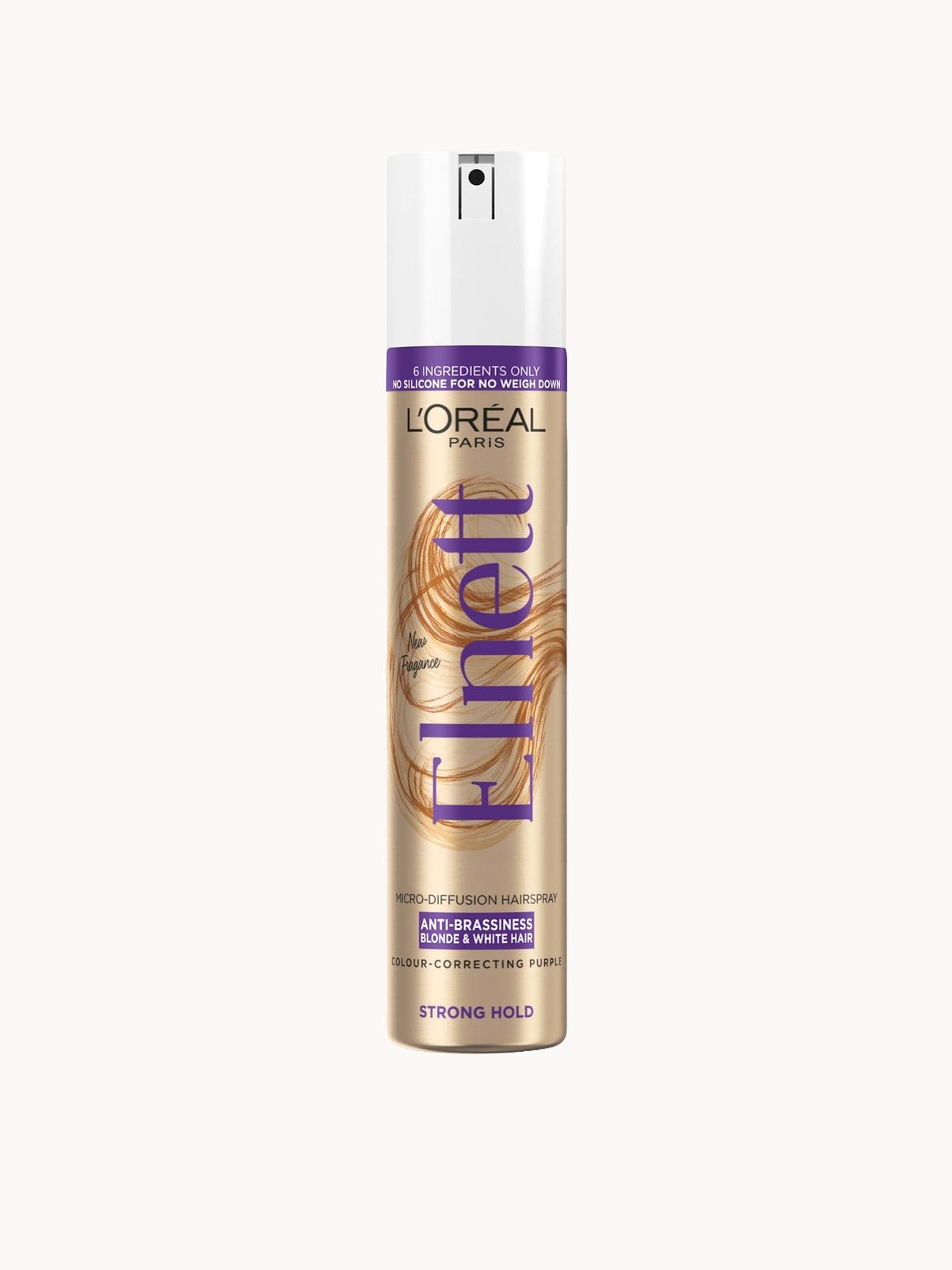 L'Oréal Paris Elnett Hairspray Anti-Brassiness for Blonde and White Hair 200ml