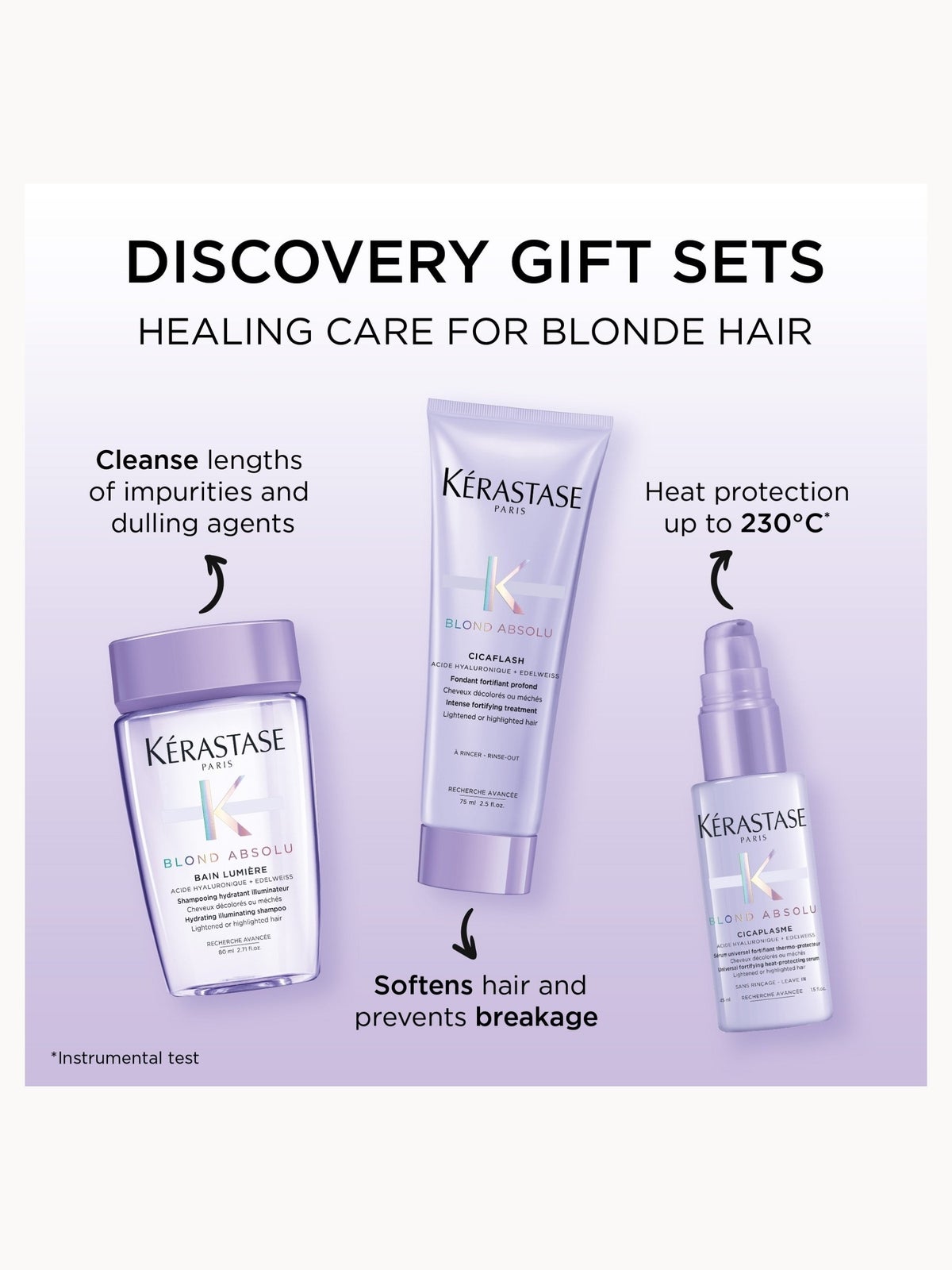 Kérastase Blond Absolu Discovery Gift Set for Blonde Hair 3
