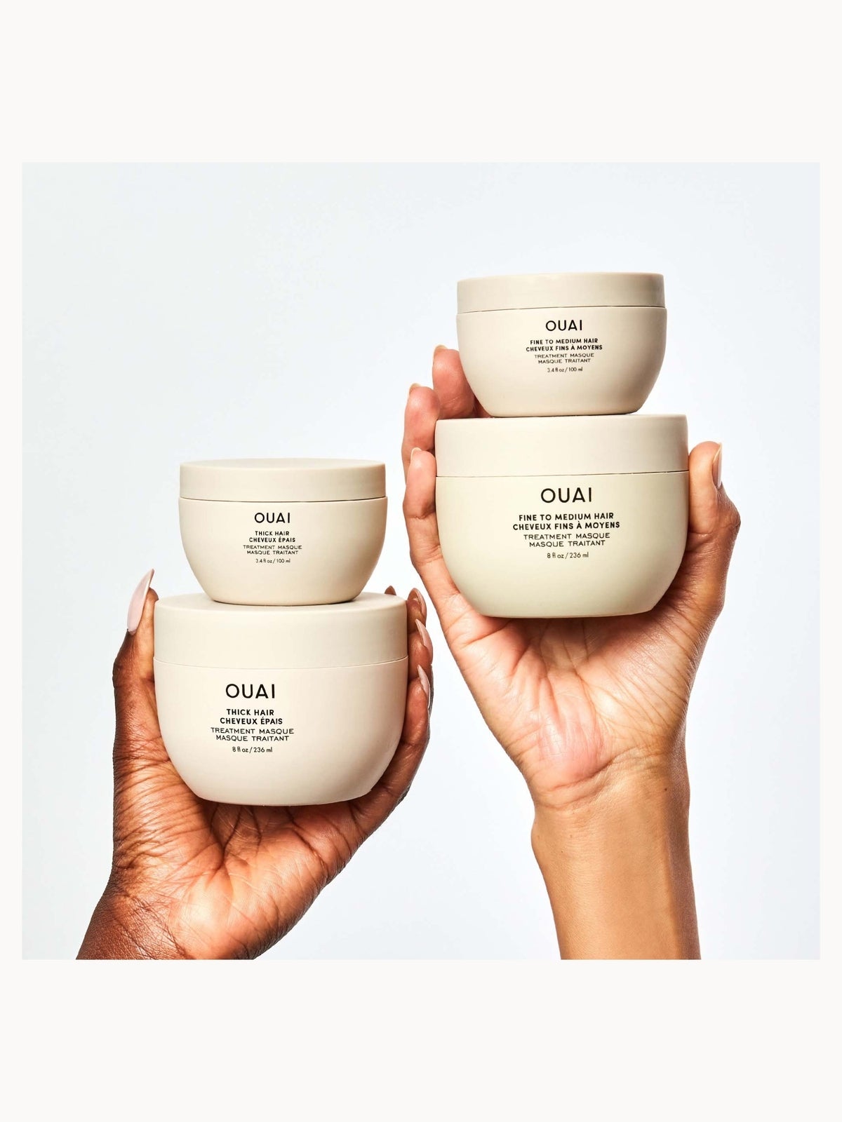 OUAI Thick Hair Treatment Masque Travel Size 100ml 3