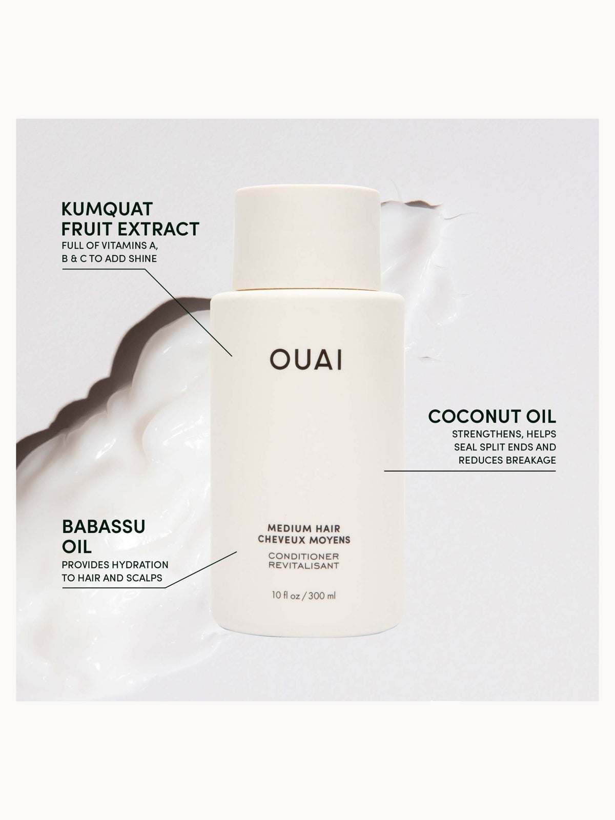 OUAI Medium Conditioner Travel Size 89ml 4