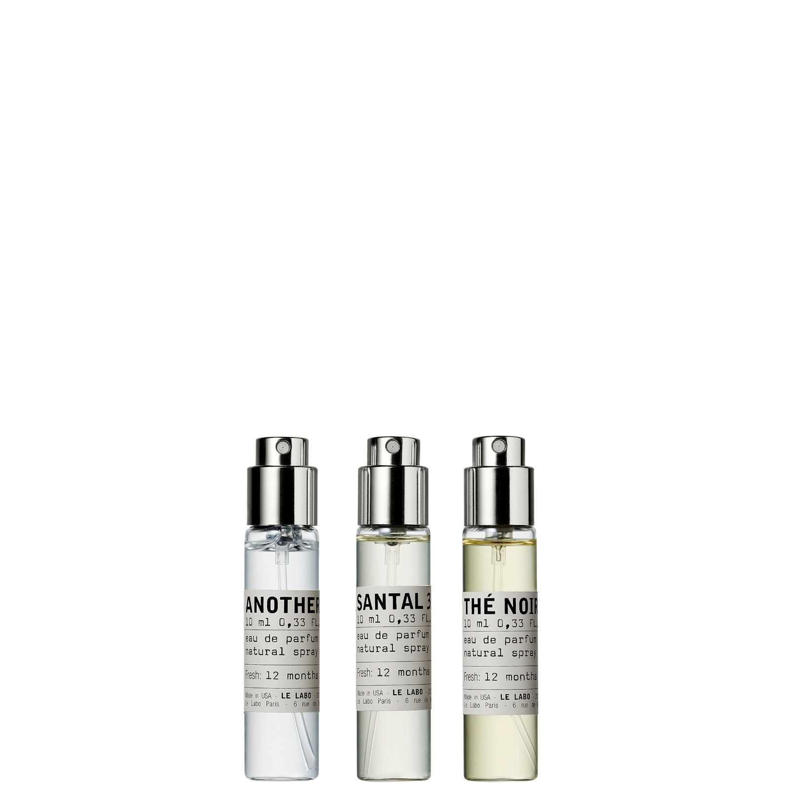 Le Labo Travel Tube Eau de Parfum Set