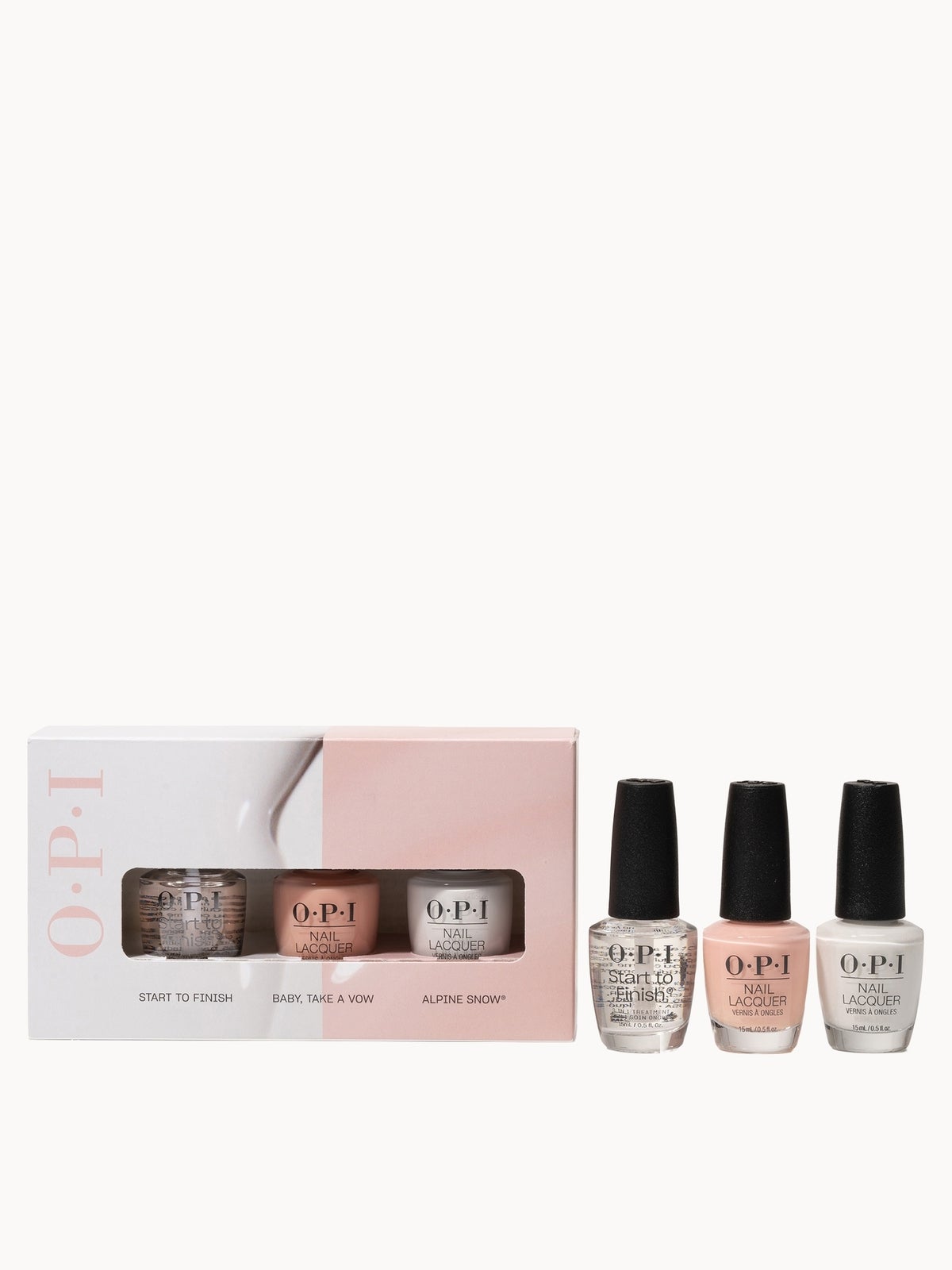 OPI Nail Lacquer French Manicure Kit Gift Set - 3 x 15ml (Worth £50.70) 2
