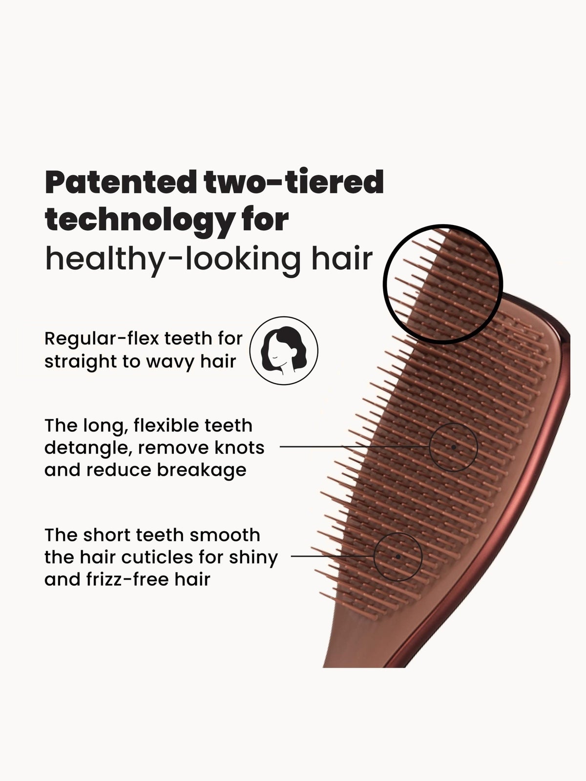 Tangle Teezer The Ultimate Detangler - Chocolate Bronze 2