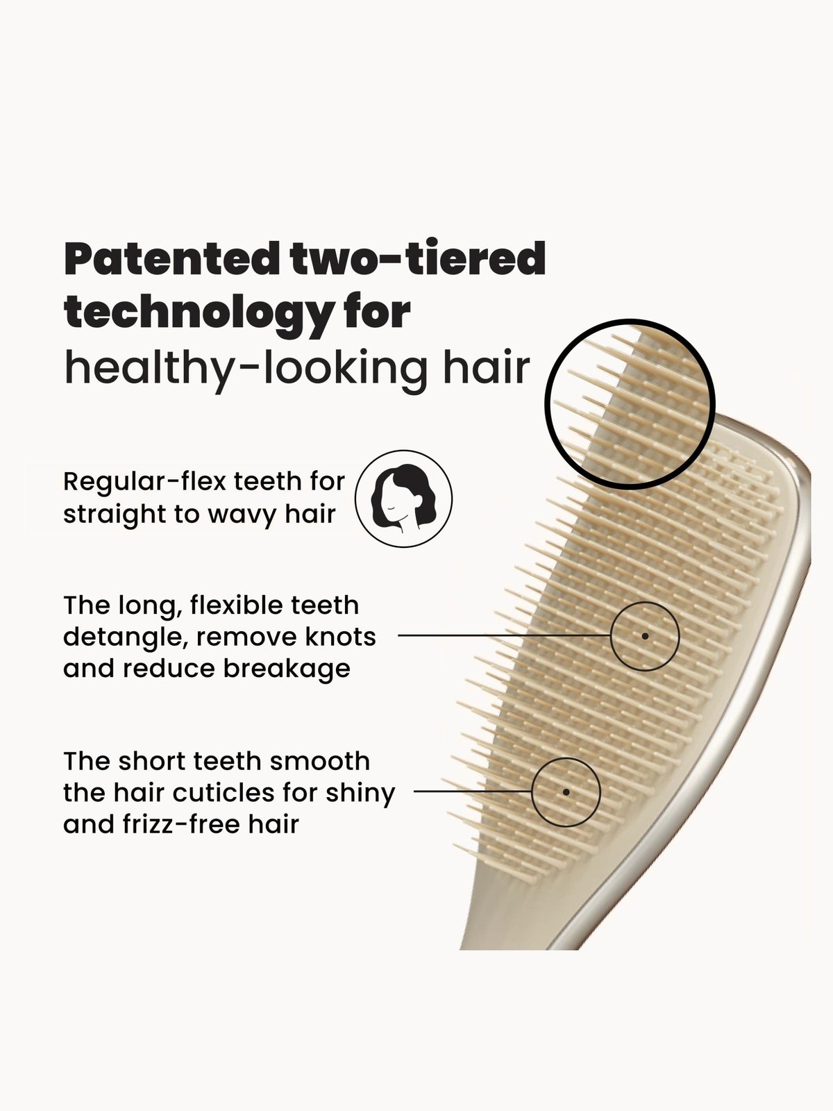 Tangle Teezer The Ultimate Detangler - Champagne Gold 2