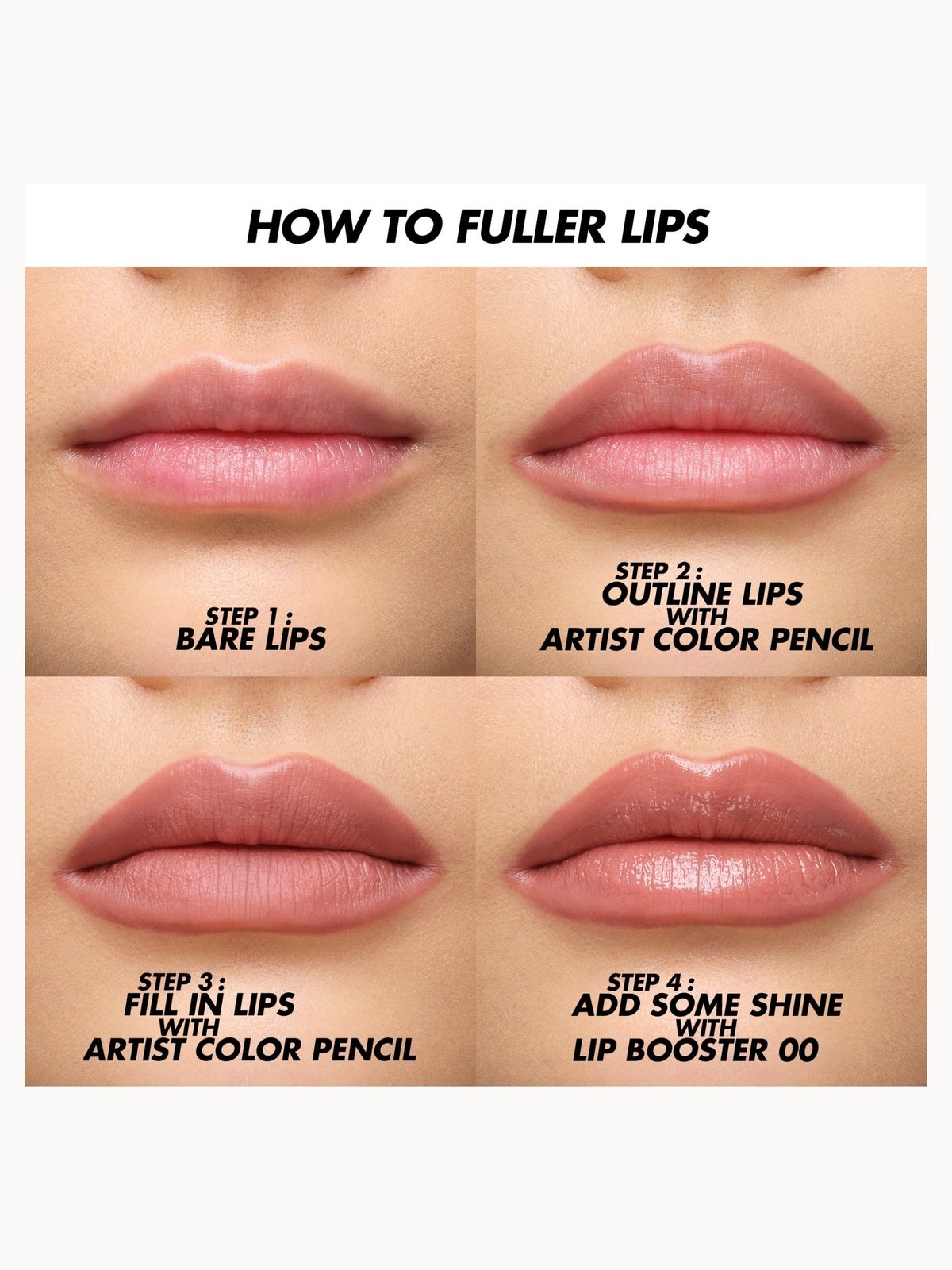 MAKEUP FOREVER Artist Color Pencil Multi-Use Lip Pencil (Various Shades) - 608 Limitless Brown 3