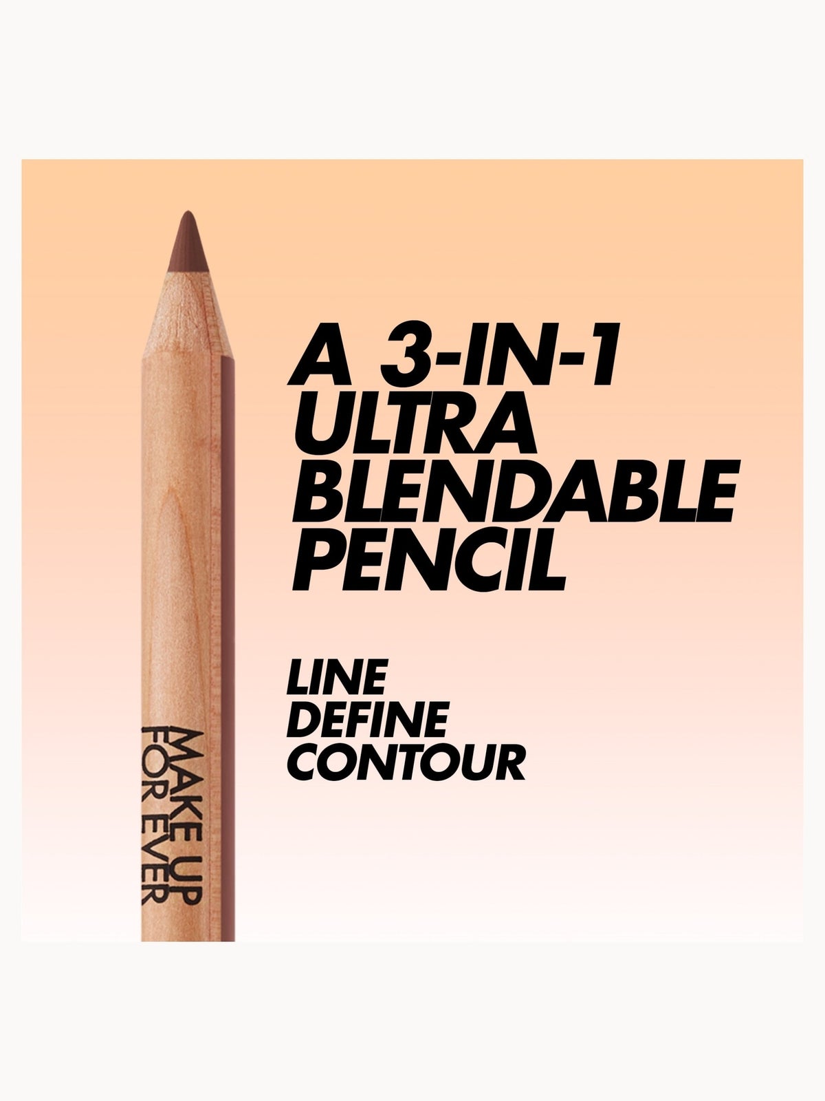MAKEUP FOREVER Artist Color Pencil Multi-Use Lip Pencil (Various Shades) - 608 Limitless Brown 4